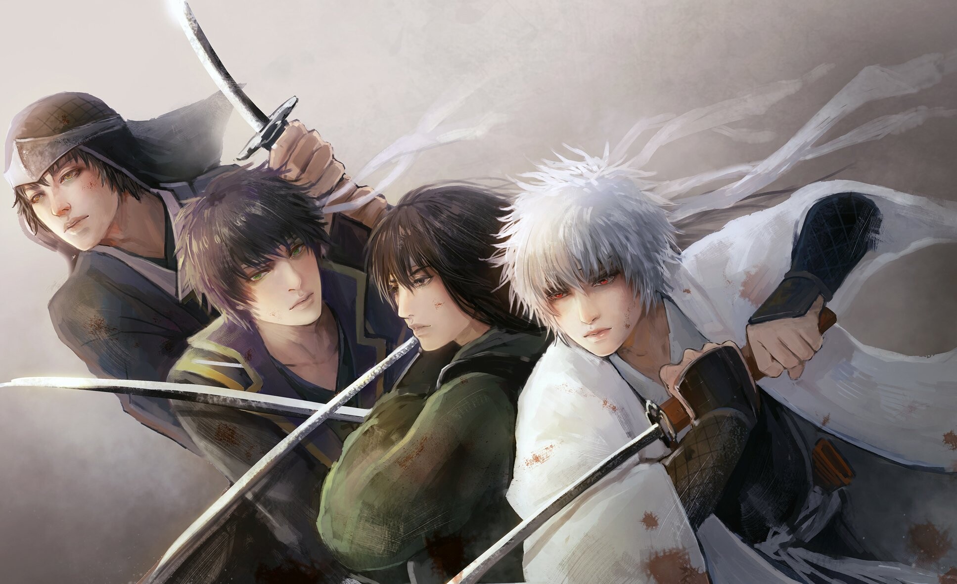 Gintama Shiroyasha, Katsura Kotaro, Tatsuma, 1940x1190 HD Desktop