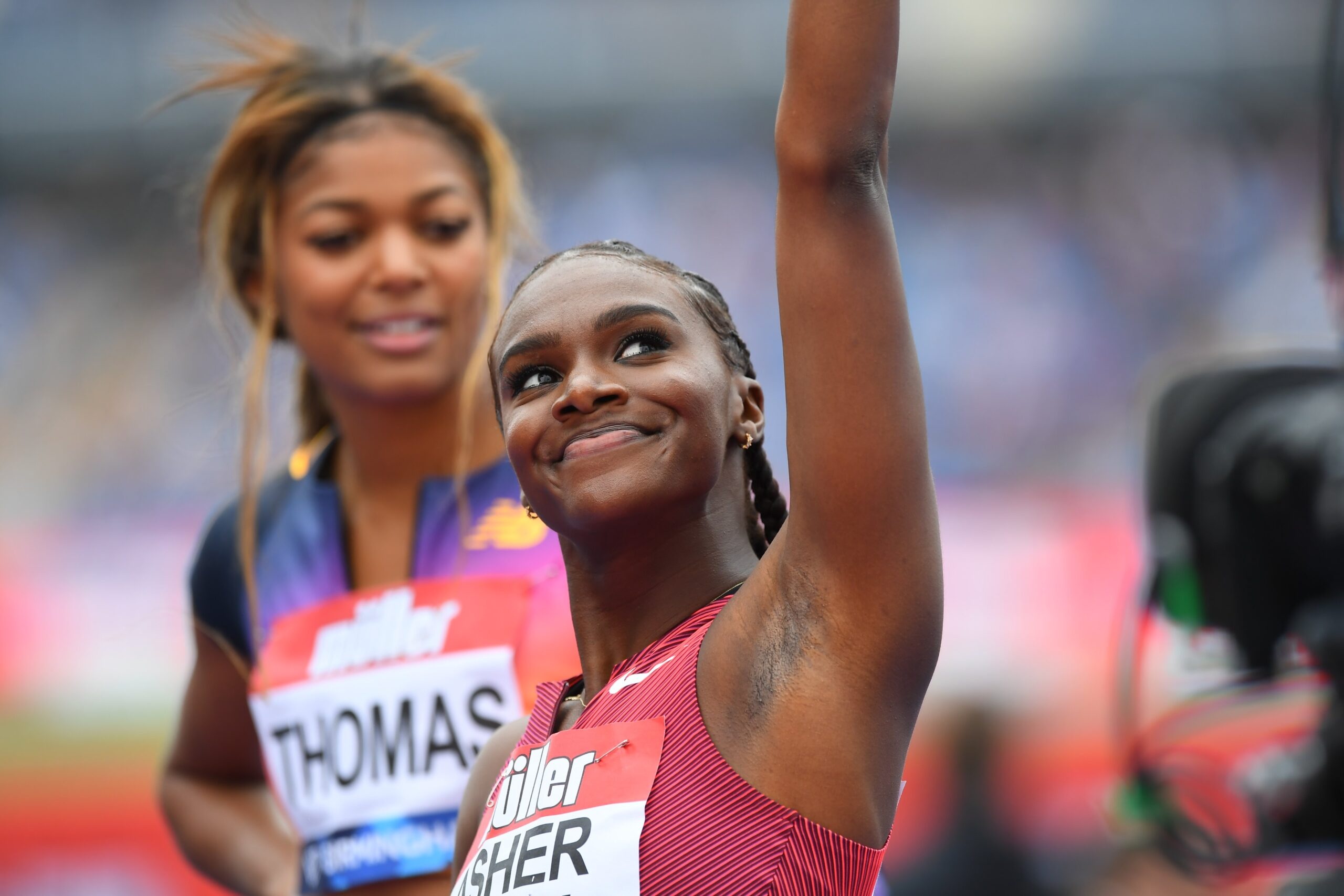 Dina Asher-Smith, Territoire sur 100m, Birmingham Diamond League, 2560x1710 HD Desktop