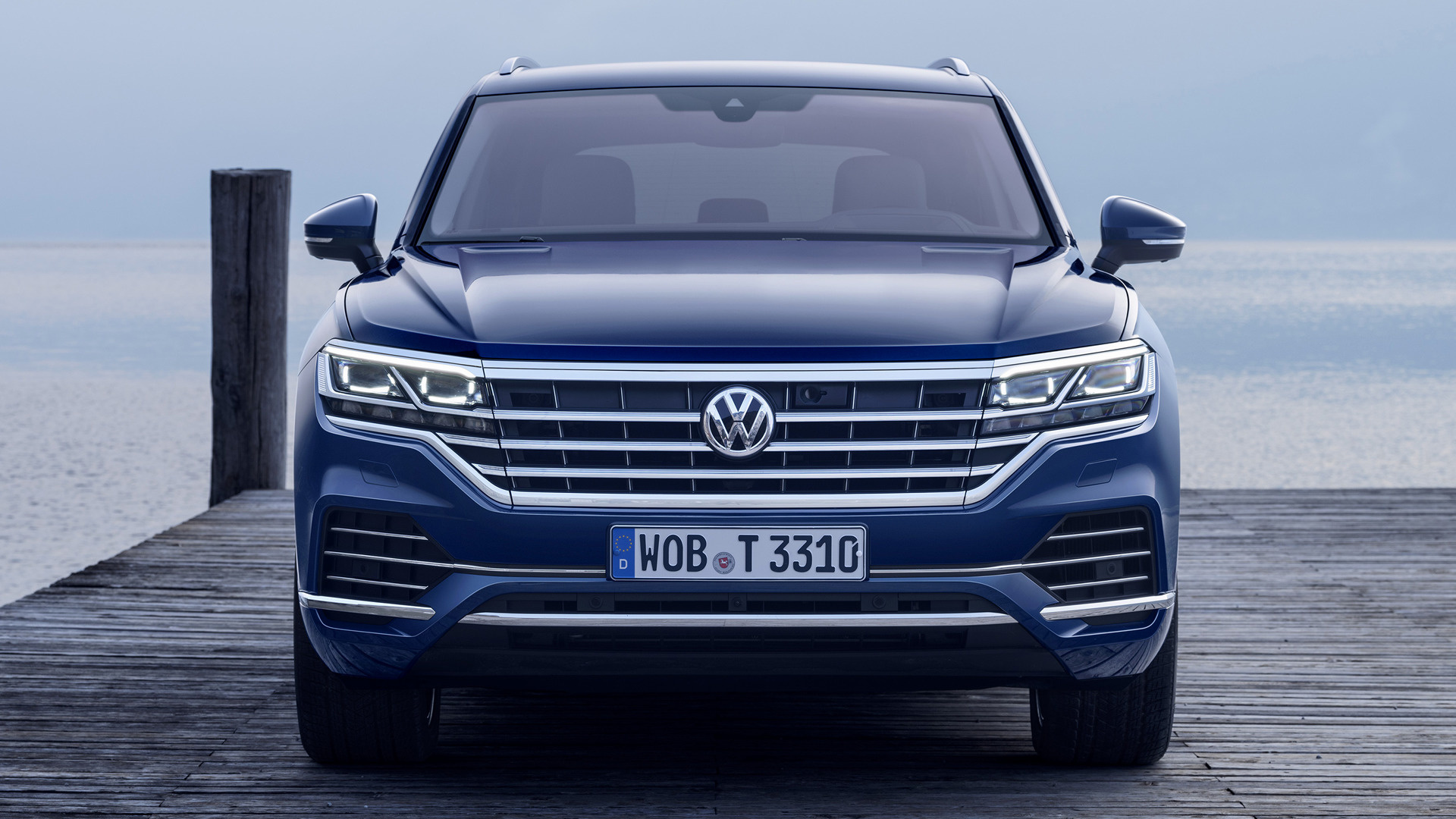 Volkswagen Touareg, 2018 model, 1920x1080 Full HD Desktop