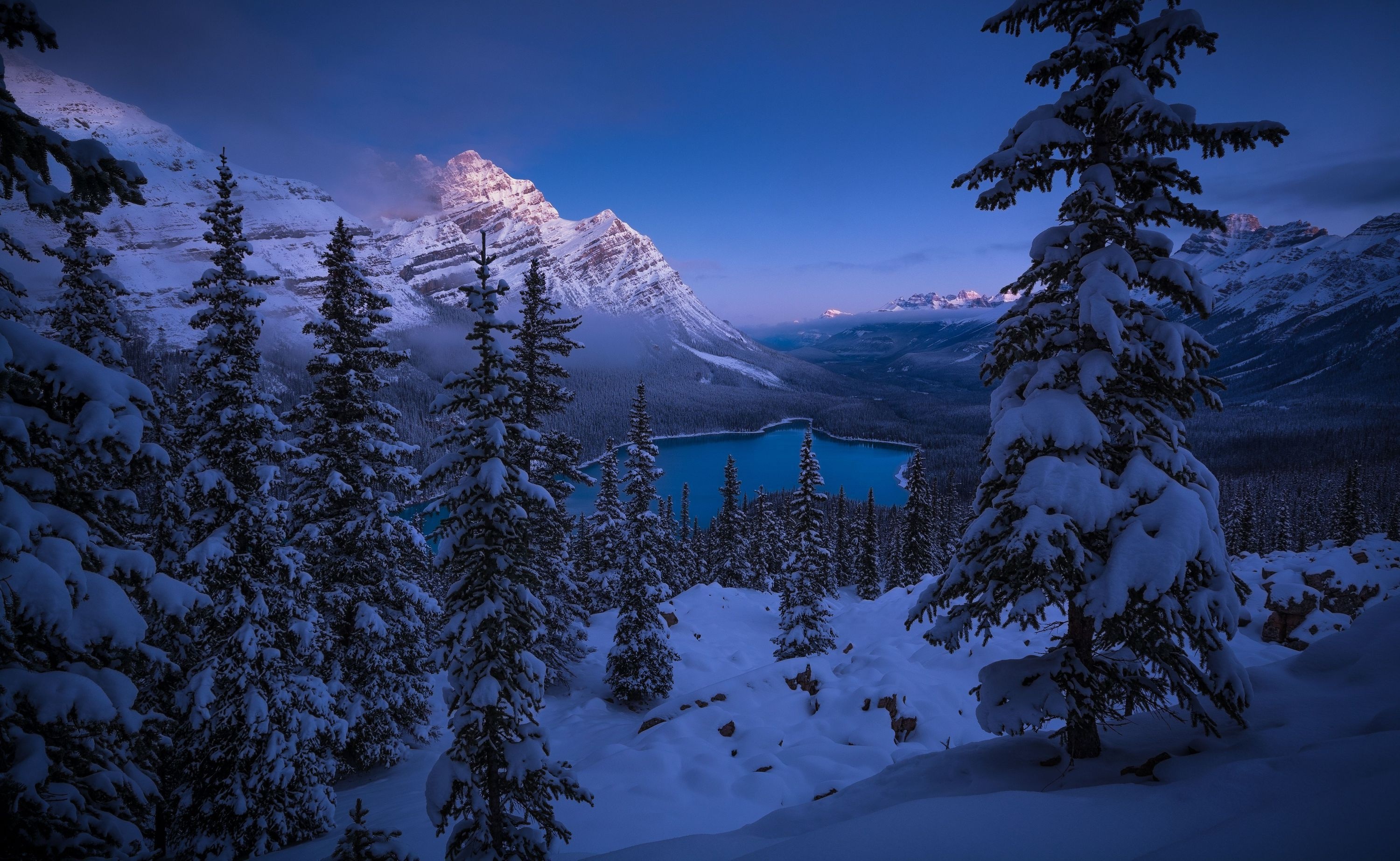 Peyto Lake, Banff National Park Wallpaper, 3000x1850 HD Desktop