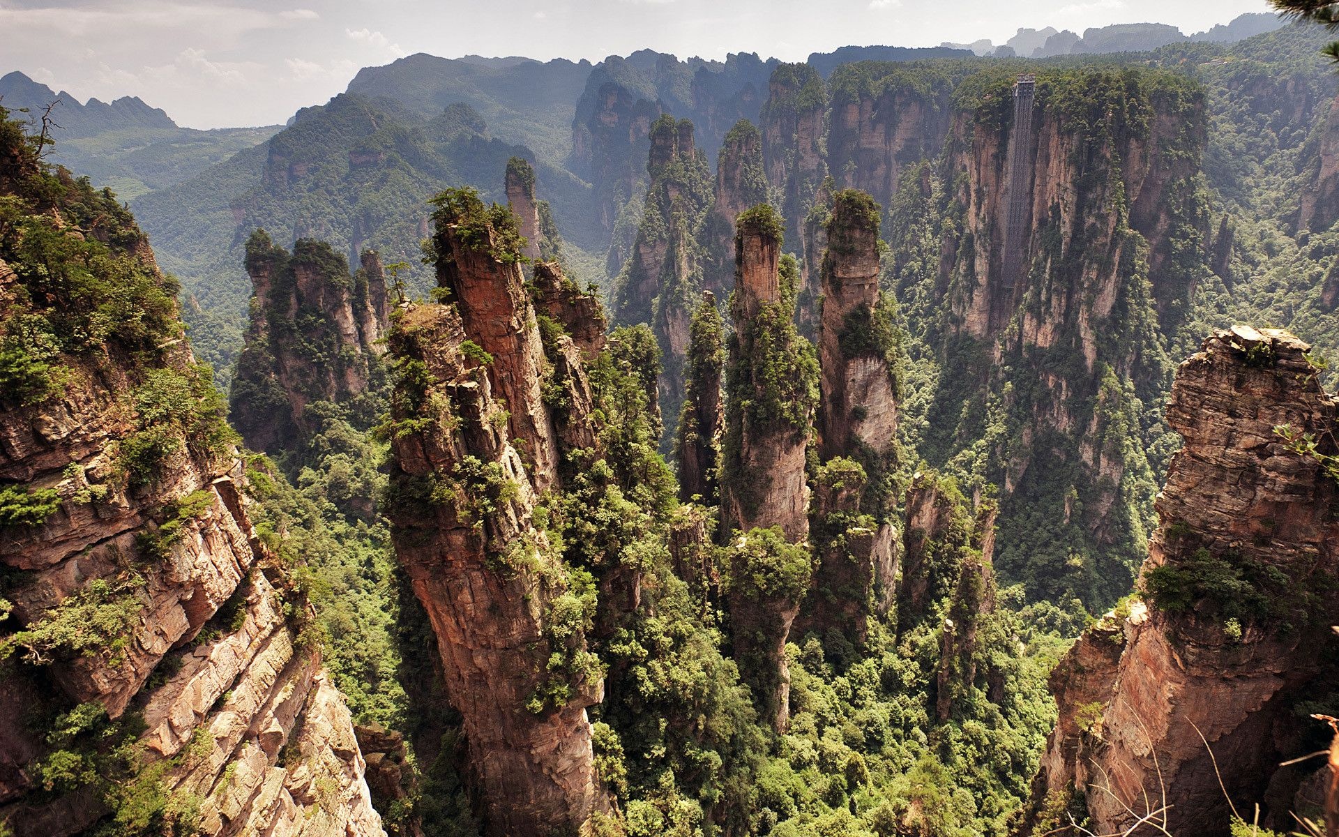 Zhangjiajie National Forest Park, China's natural gem, UNESCO World Heritage, Heavenly beauty, 1920x1200 HD Desktop