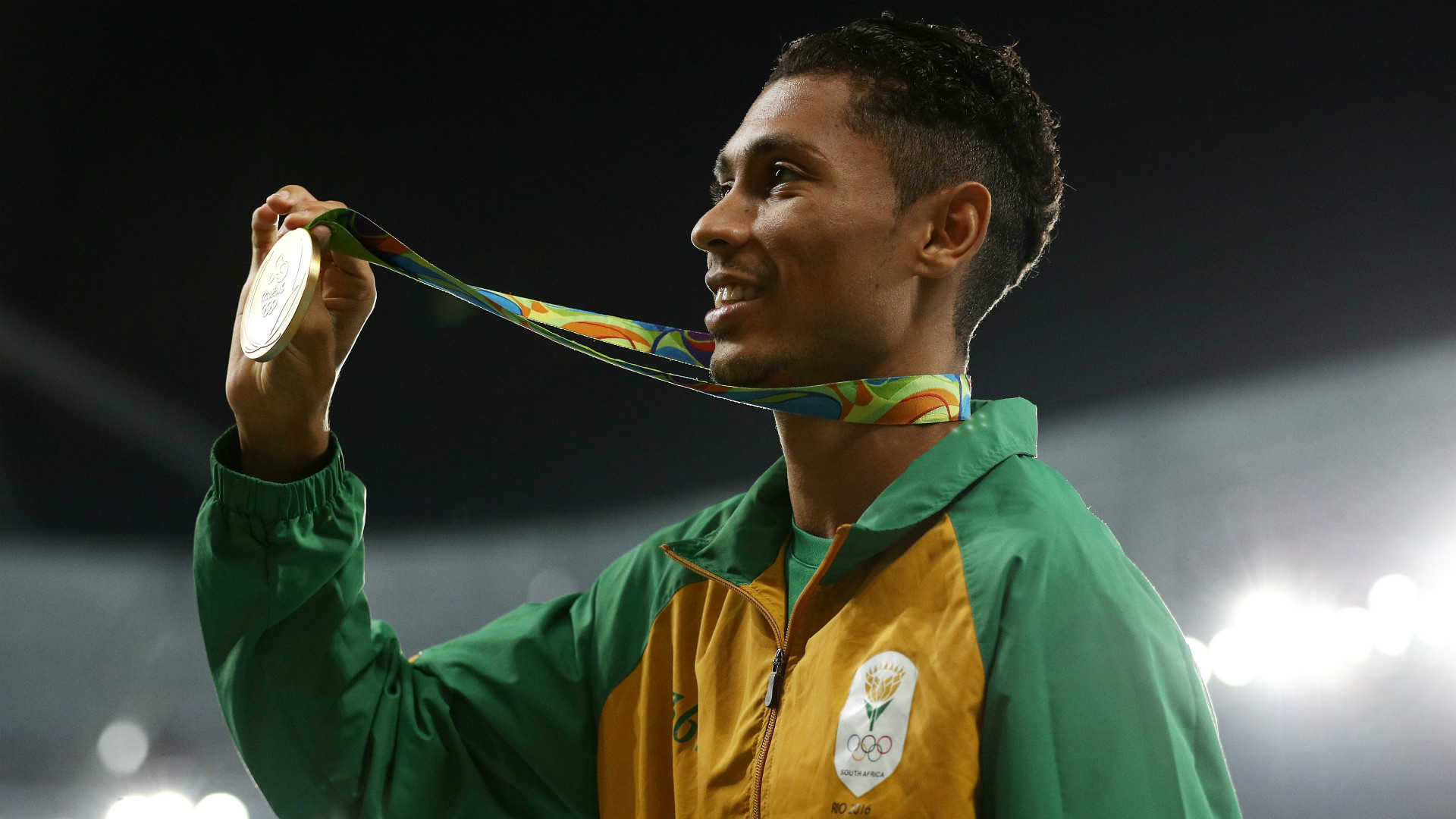 Olympic gold medal, Wayde van Niekerk Wallpaper, 1920x1080 Full HD Desktop