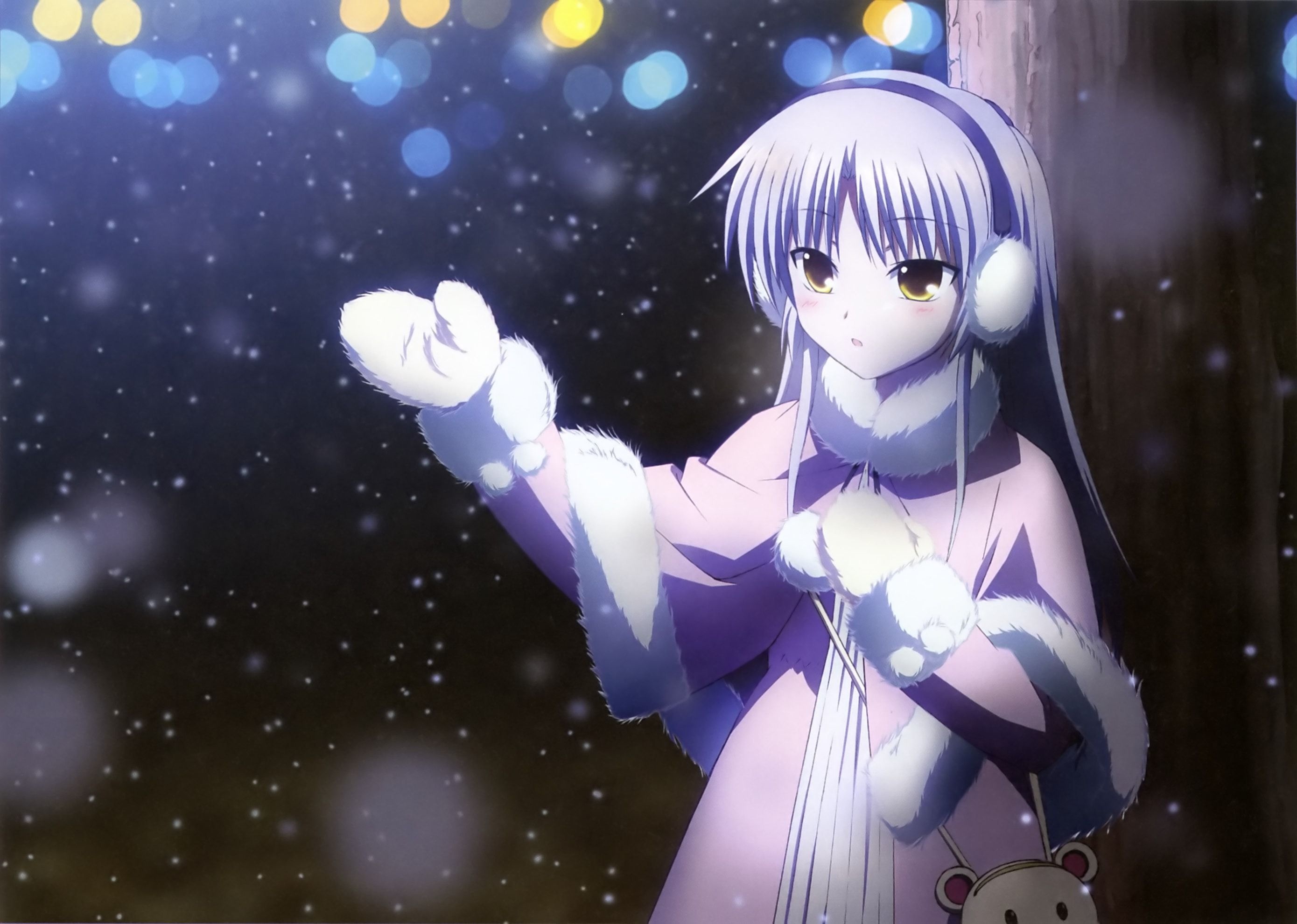 Angel Beats!, Tachibana Kanade, Anime art, 2780x1980 HD Desktop