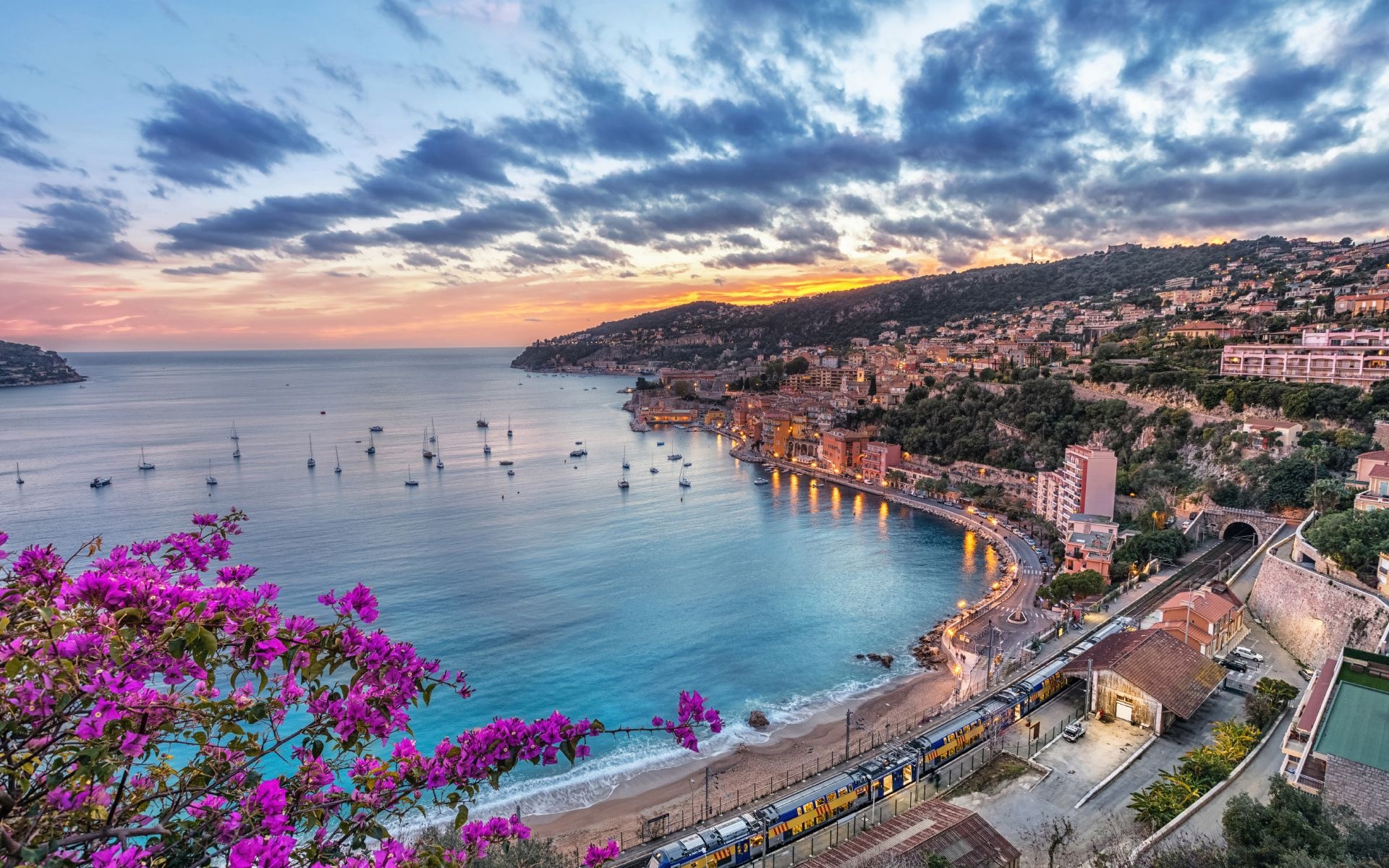 Mediterranean Sea, French Riviera, 1920x1200 HD Desktop