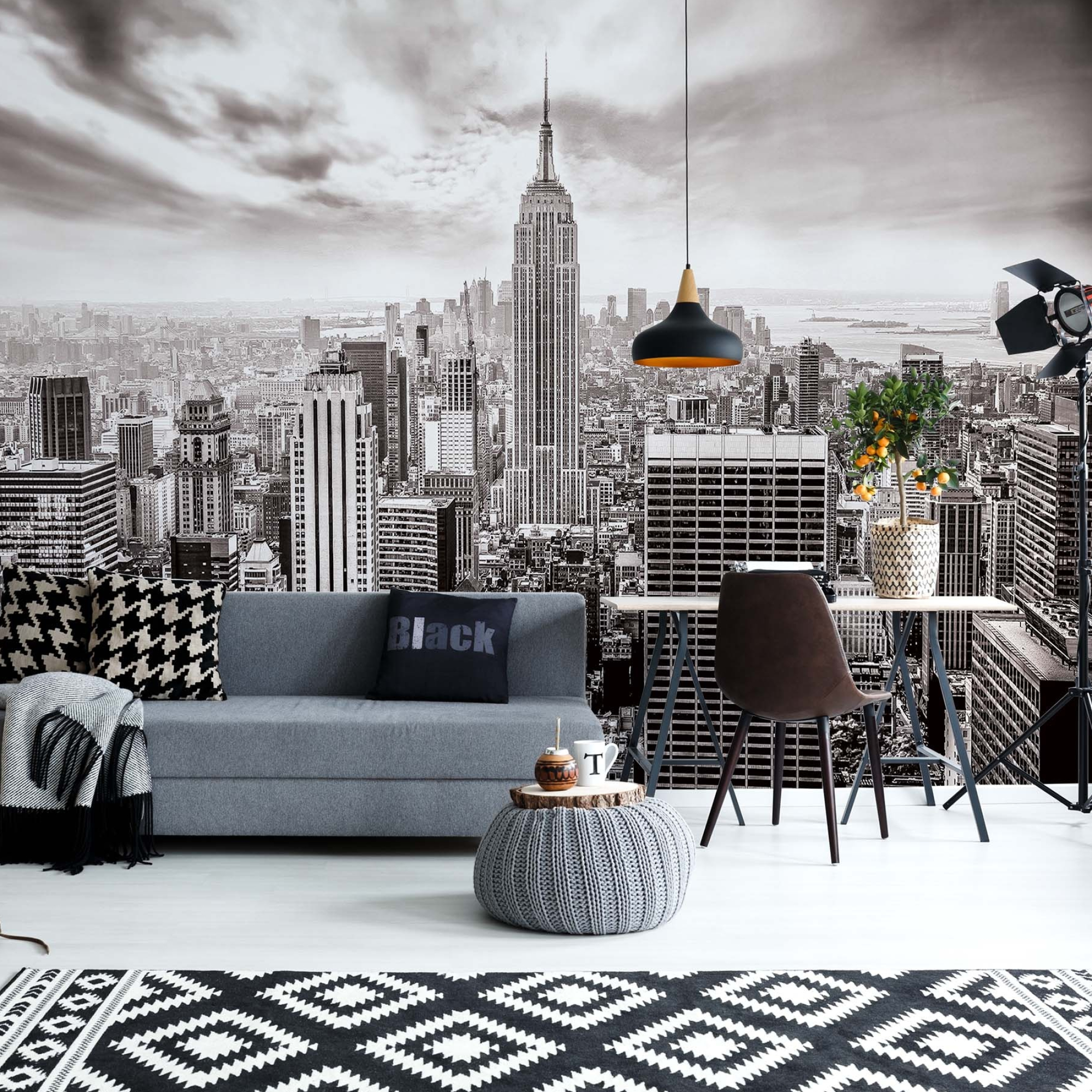 Skyline Mural, Travels, Install wallpaper murals, Homewallmurals shop, 2000x2000 HD Phone