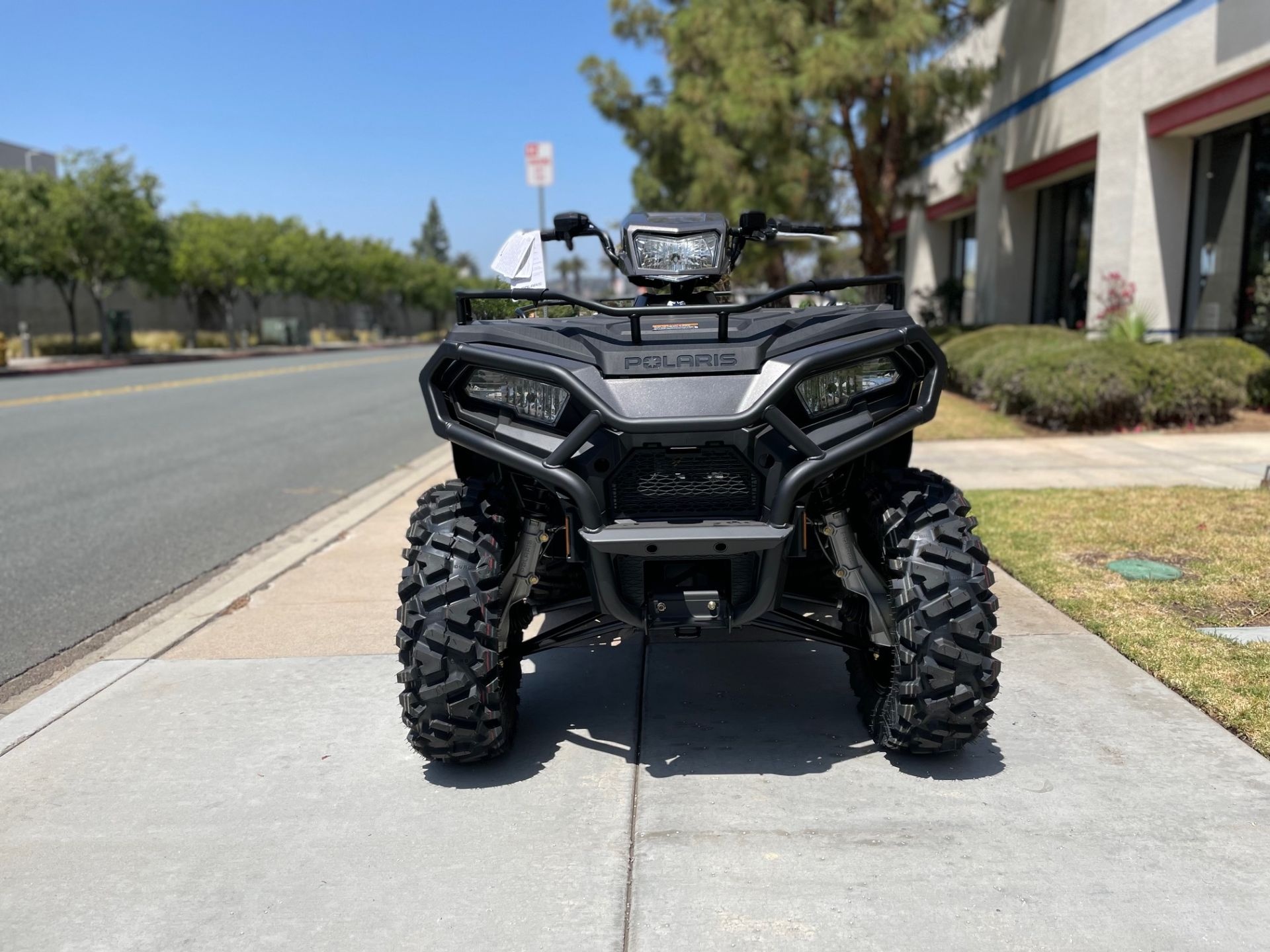 Polaris Sportsman 450 H.O., New 2022, El Cajon CA, Titanium metallic, 1920x1440 HD Desktop