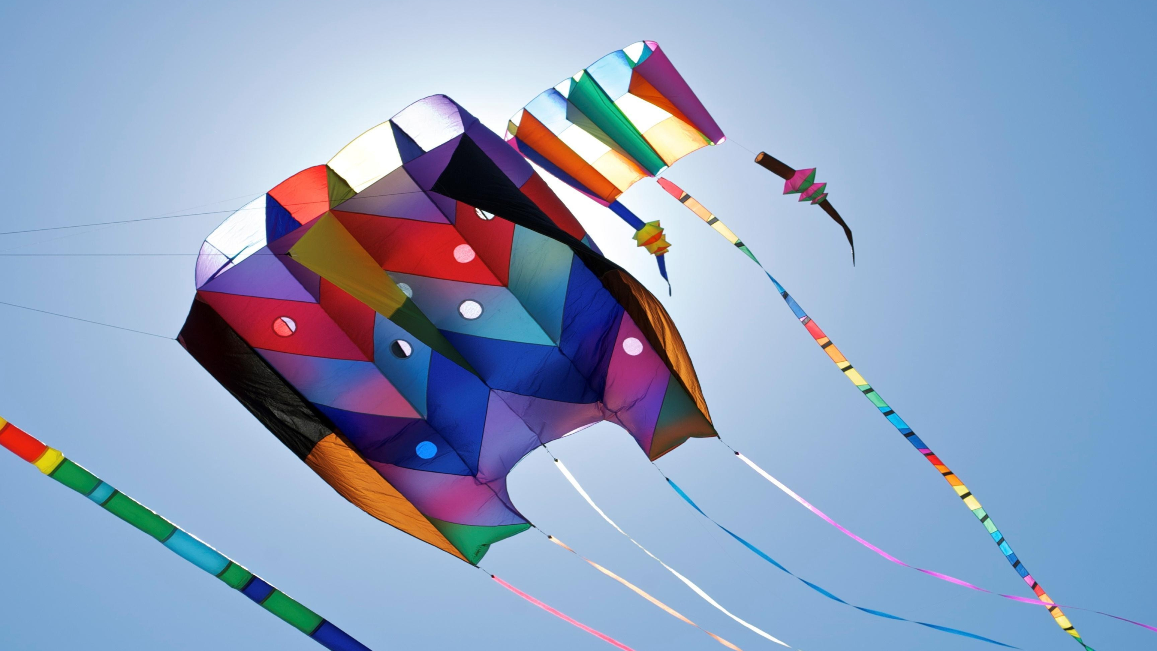 Kitesurfing, Kite Sports Wallpaper, 3840x2160 4K Desktop