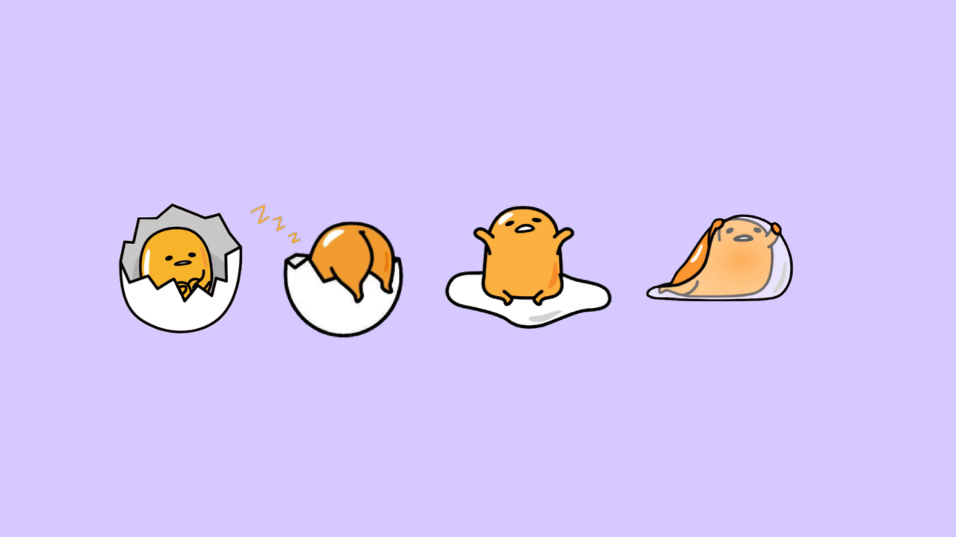 Gudetama, Best wallpapers, Whimsical illustrations, Playful character, 1920x1080 Full HD Desktop