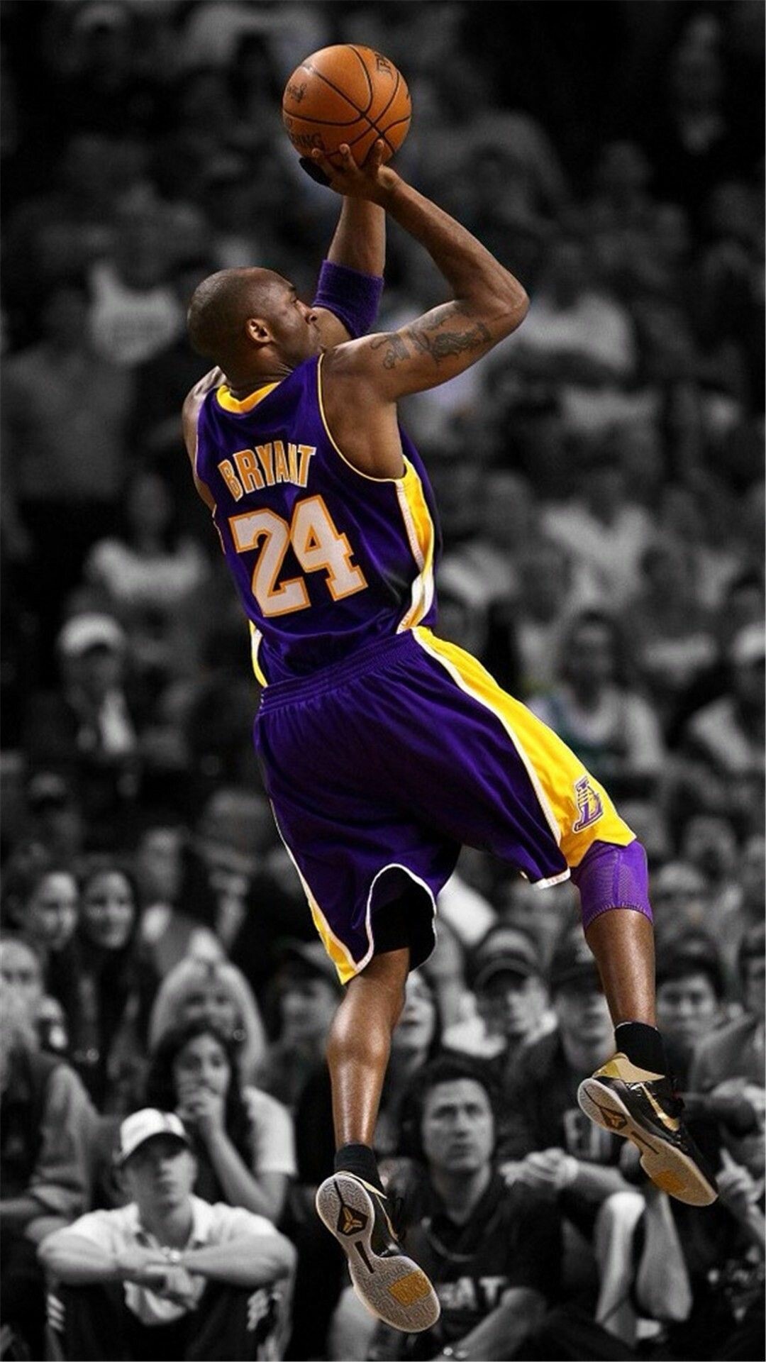 Kobe Bryant iPhone wallpapers, Tribute to Kobe, NBA legend, Inspirational figure, 1080x1920 Full HD Phone