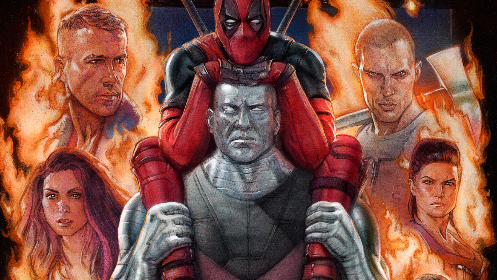 Colossus, Deadpool, Movie, Wallpaper, 1920x1080 Full HD Desktop