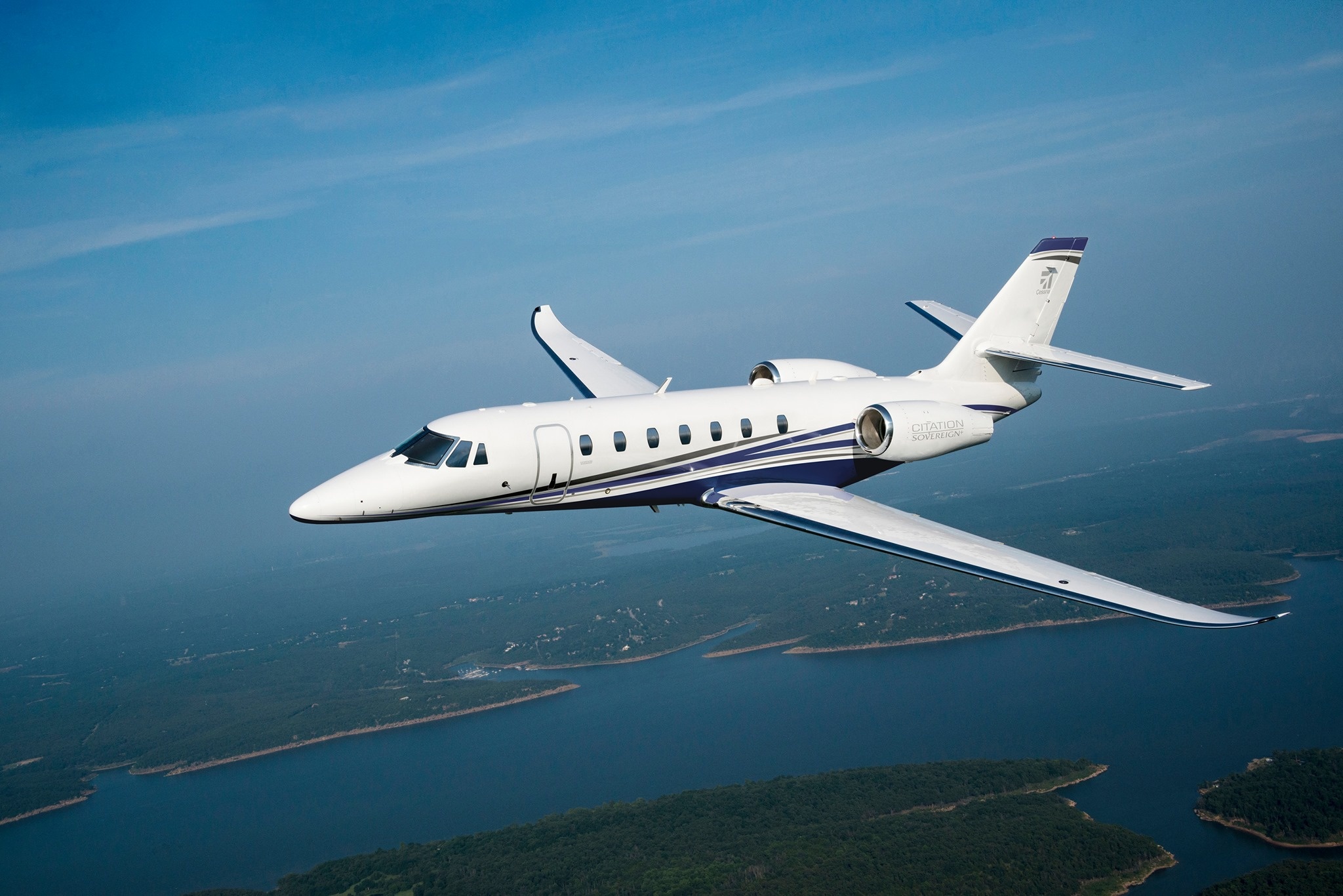 Cessna Citation Sovereign, textron aviation, singapore airshow 2018, 2050x1370 HD Desktop