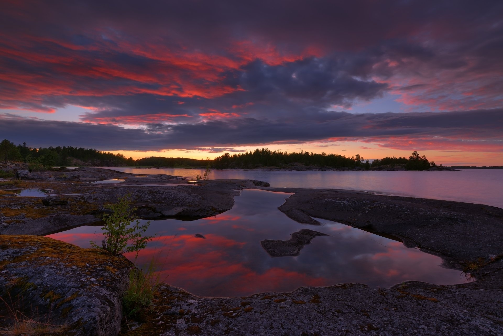 Lake Ladoga, Maxim Evdokimov, HD wallpaper, 1920x1290 HD Desktop