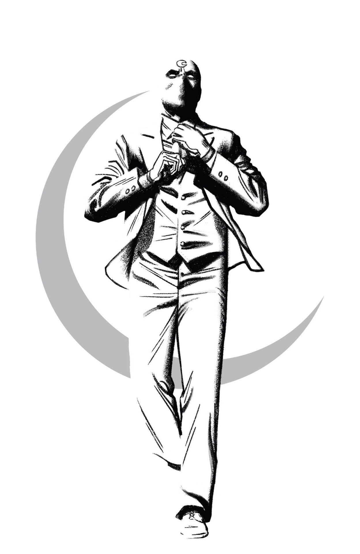 Moon Knight, Oscar Isaac, Superhero powers, Multiple personalities, 1250x1920 HD Phone