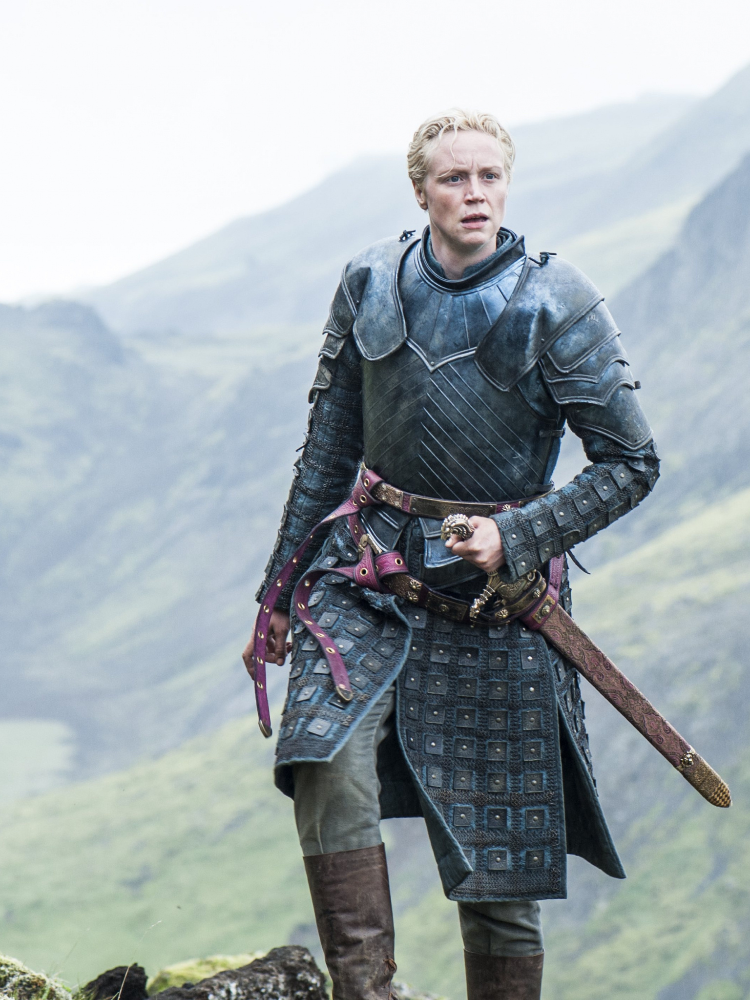 Brienne of Tarth, Season 4, HD Fond d'cran, Desktop, 1540x2050 HD Phone