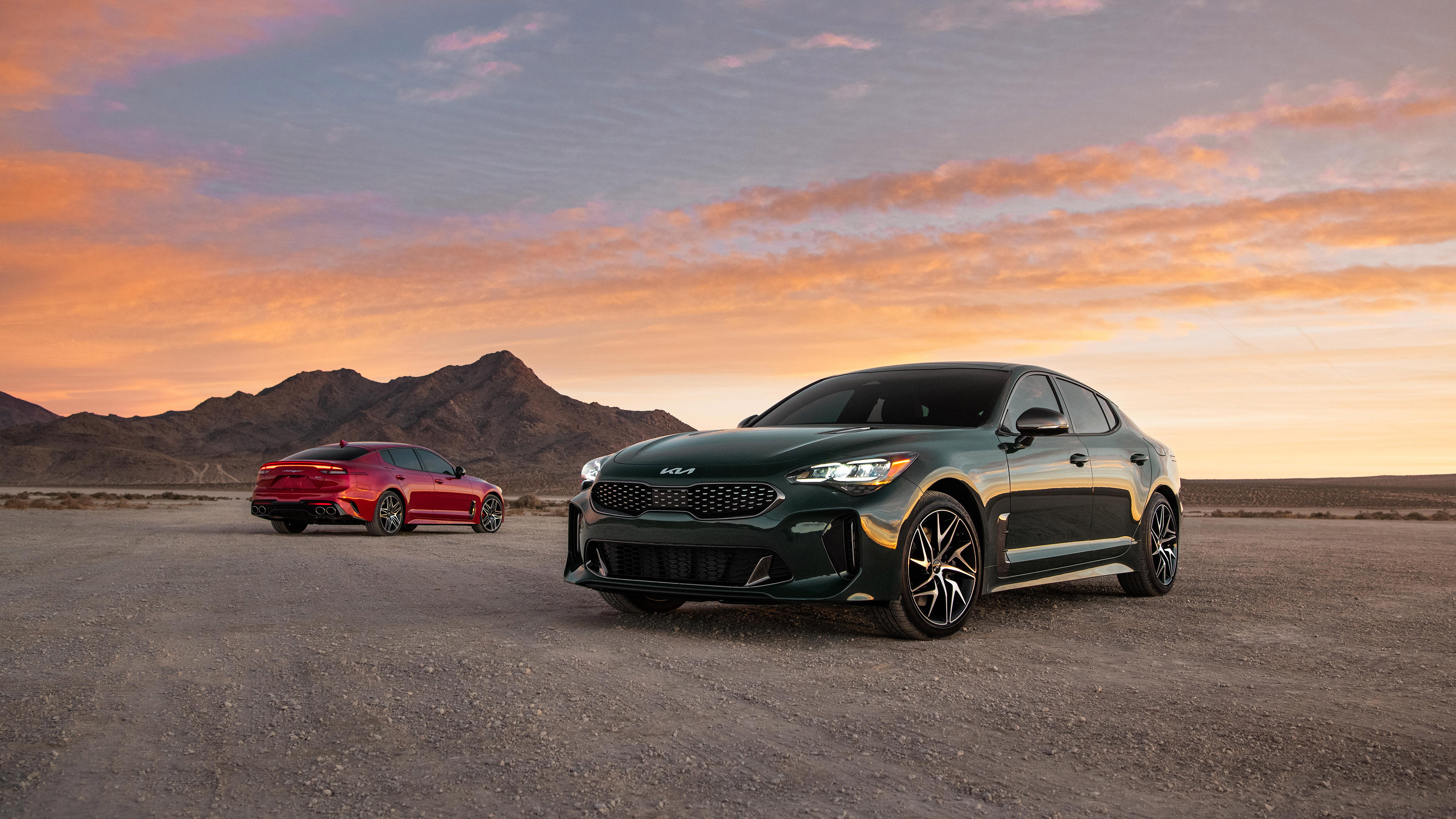 Stinger vs Stinger GT, Kia Wallpaper, 3840x2160 4K Desktop