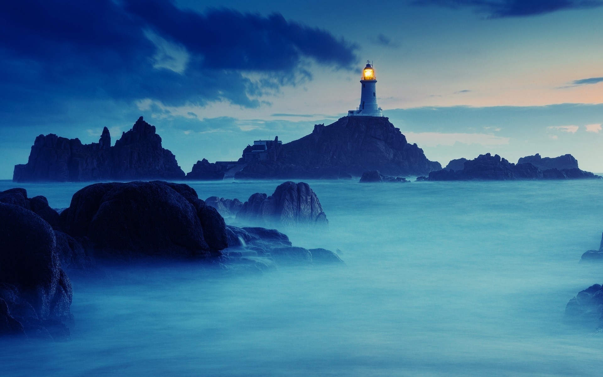 Windows 7 lighthouse, Stunning wallpaper, Architectural beauty, 1920x1200 HD Desktop