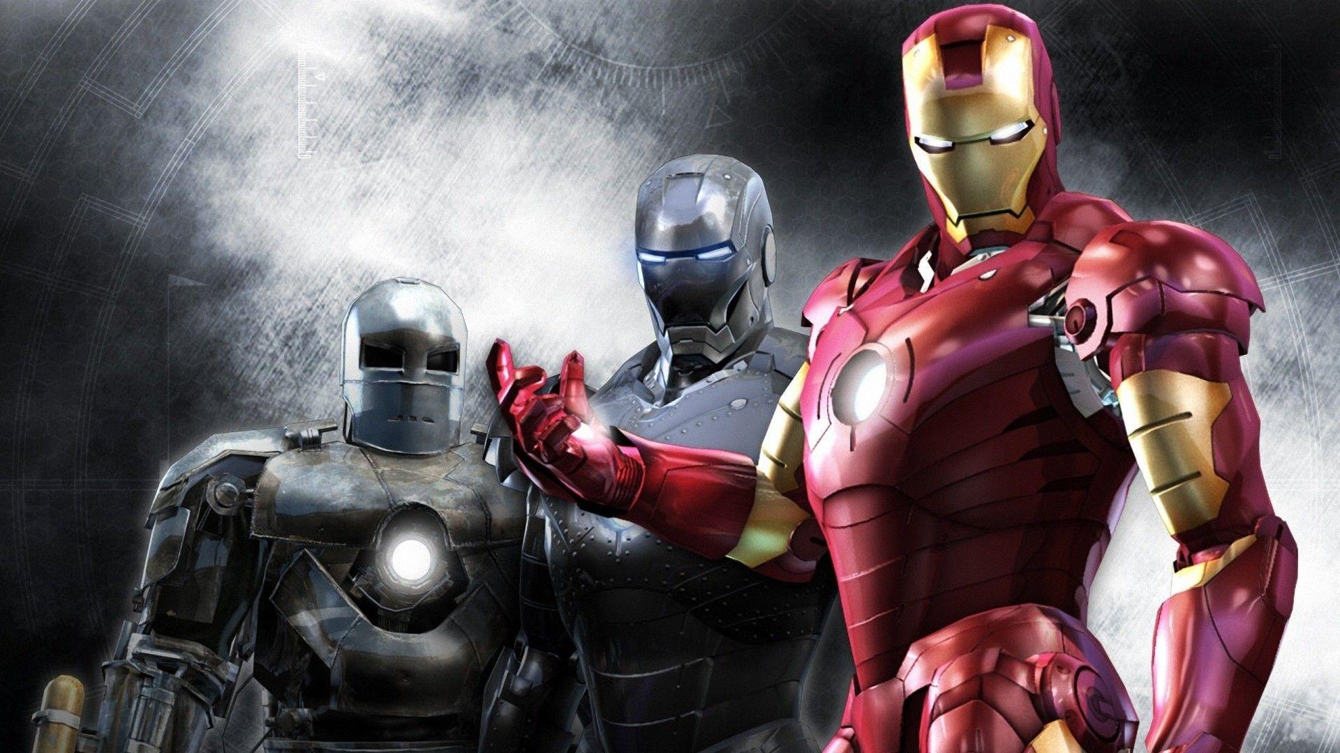 Iron Man Suits, Iron Man Wallpaper, 1920x1080 Full HD Desktop