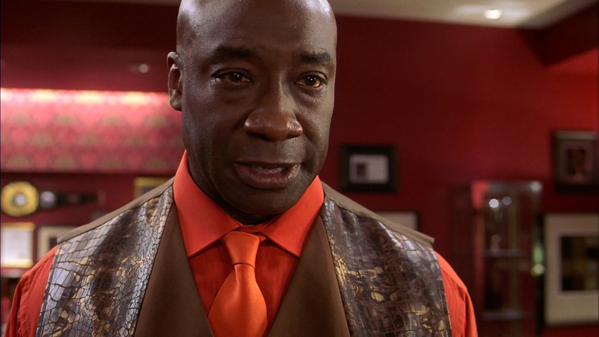 Michael Clarke Duncan, The Slammin Salmon, Movie review, Comedy film, 1920x1080 Full HD Desktop