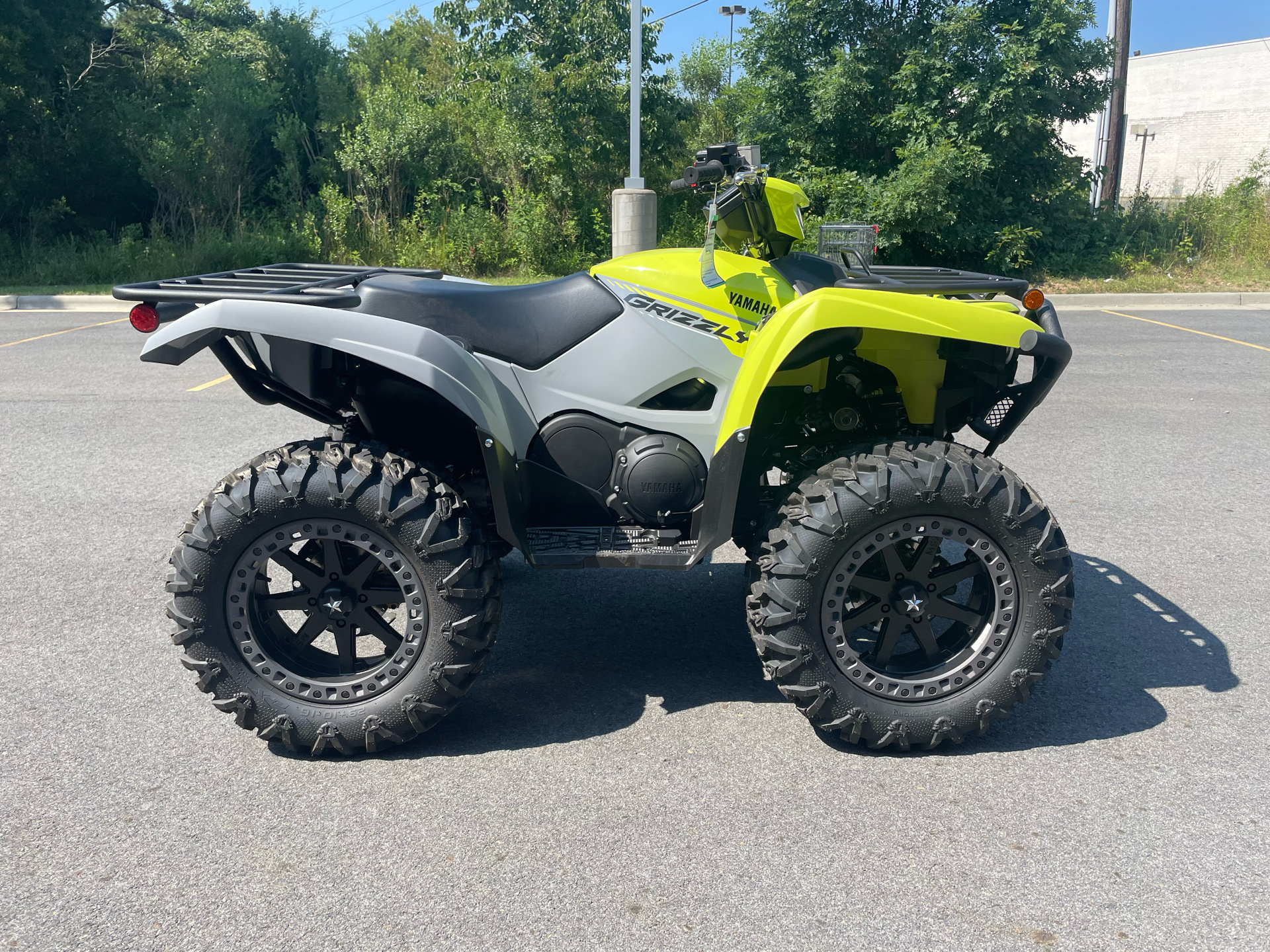 Yamaha Grizzly 700 EPS, 2022 model, Armor gray yellow, 1920x1440 HD Desktop