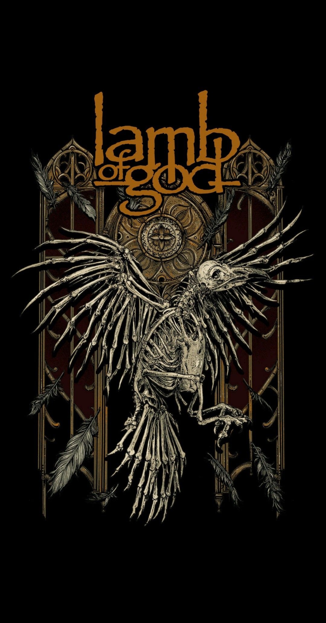 Lamb of God, Heavy Metal Wallpaper, 1080x2070 HD Phone