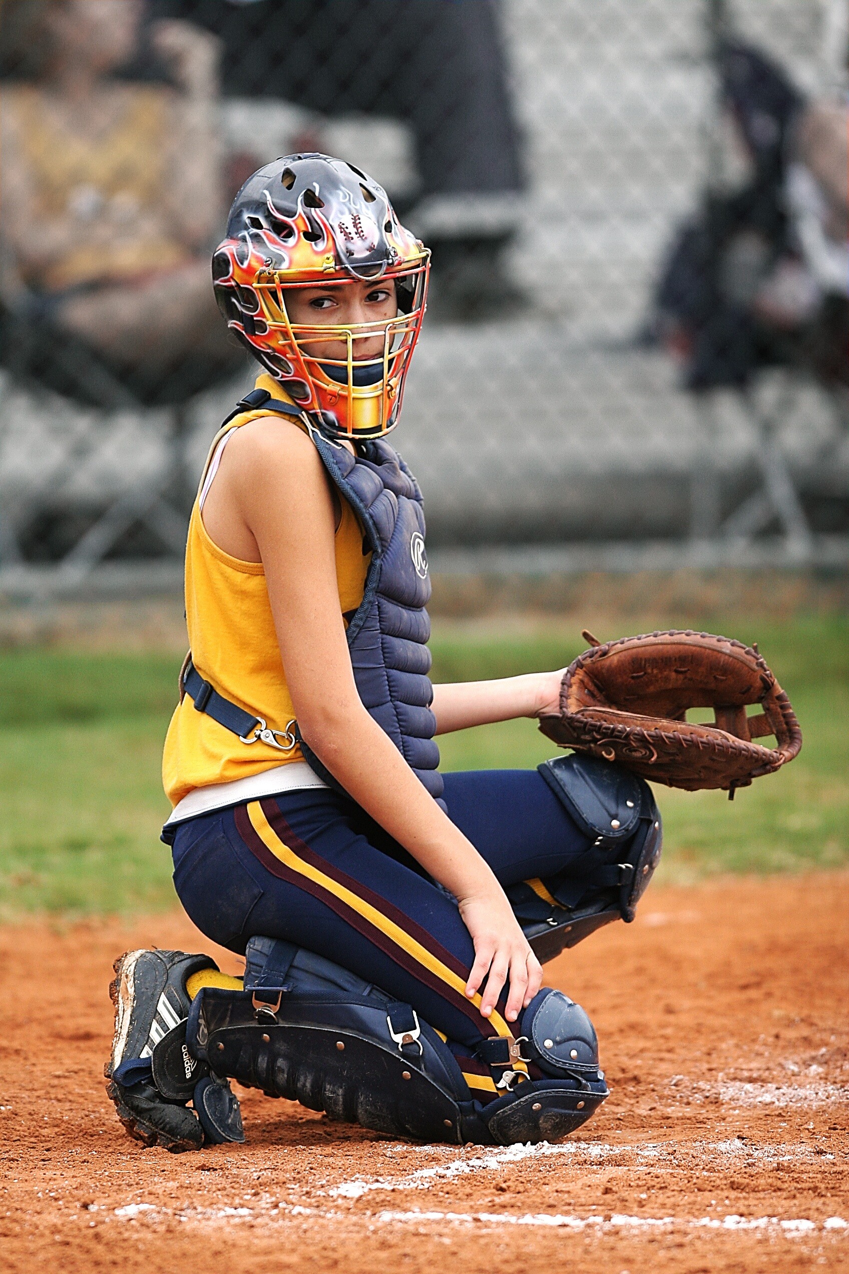 Catcher, Baseball Wallpaper, 1700x2550 HD Phone