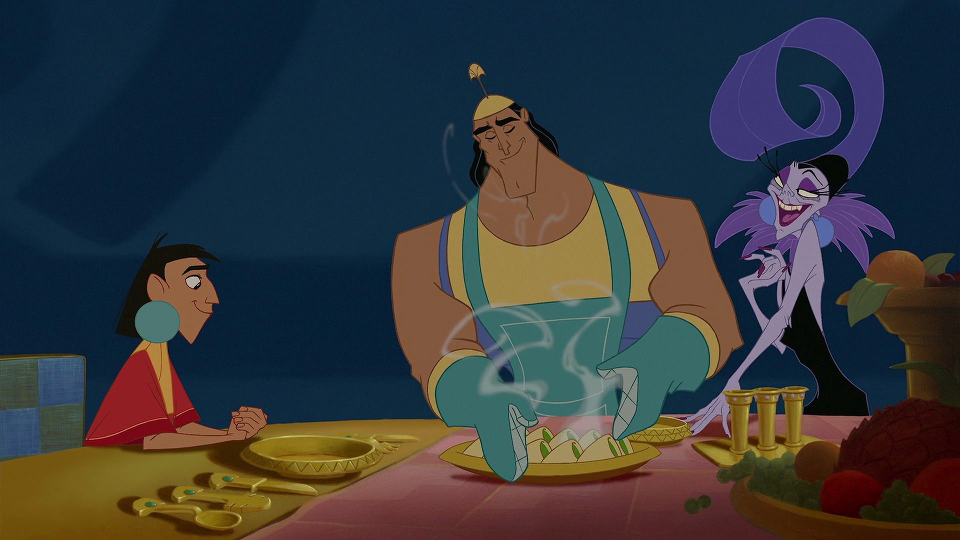 The Emperor's New Groove, Disney animation, Animated adventure, Memorable scenes, 1920x1080 Full HD Desktop