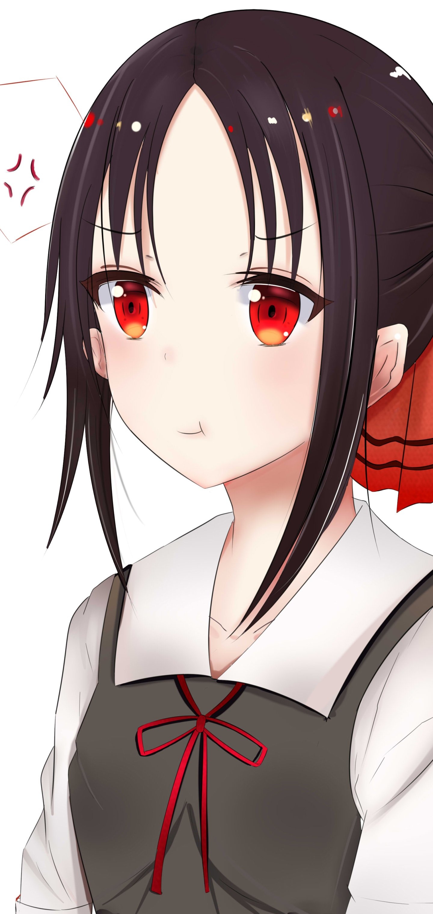 Kaguya Shinomiya, Anime romance, Compelling storyline, 1440x3040 HD Phone