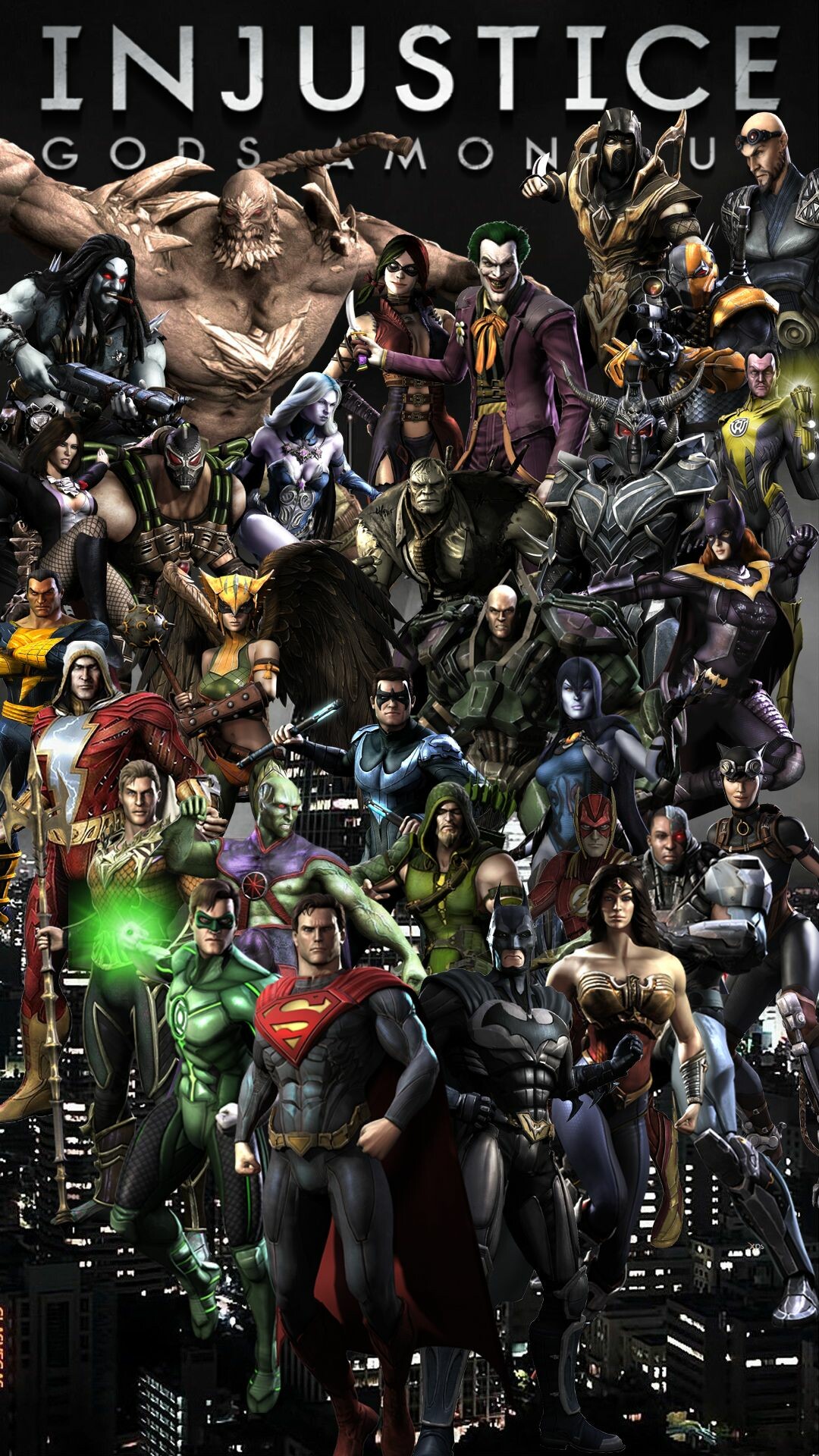 Injustice injustice gods among us, smartphone, 1080x1920 Full HD Phone