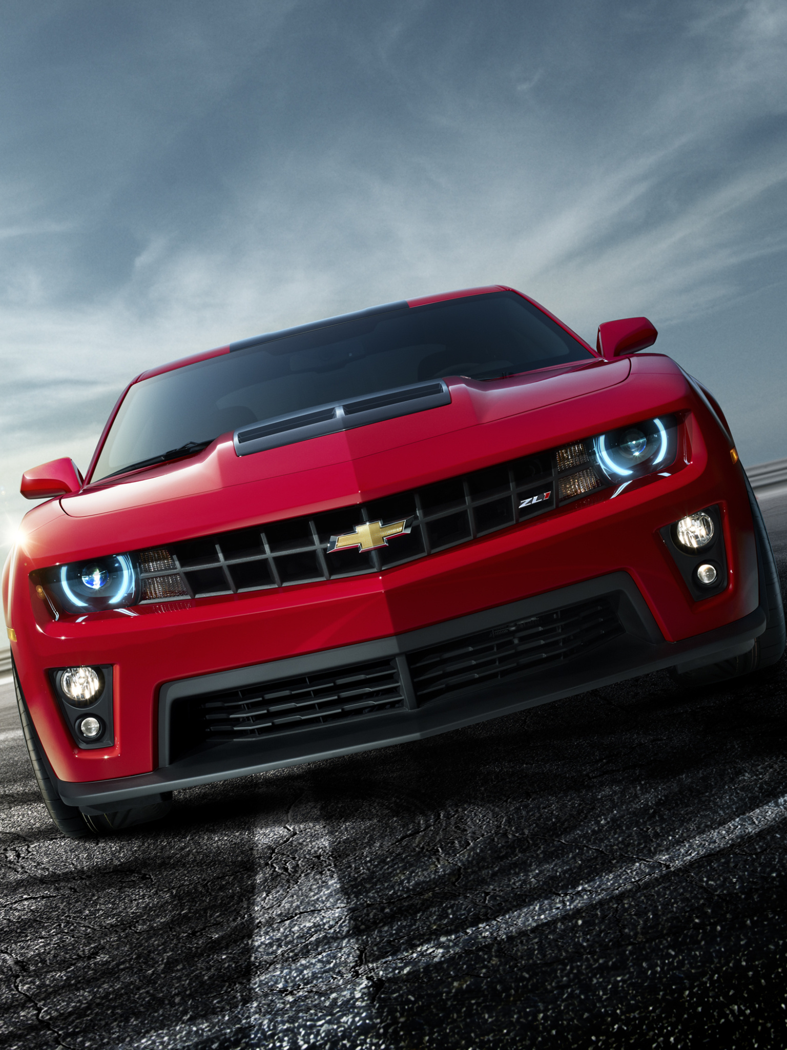 General Motors, Chevrolet Camaro ZL1, High-performance vehicles, American muscle, 1540x2050 HD Phone