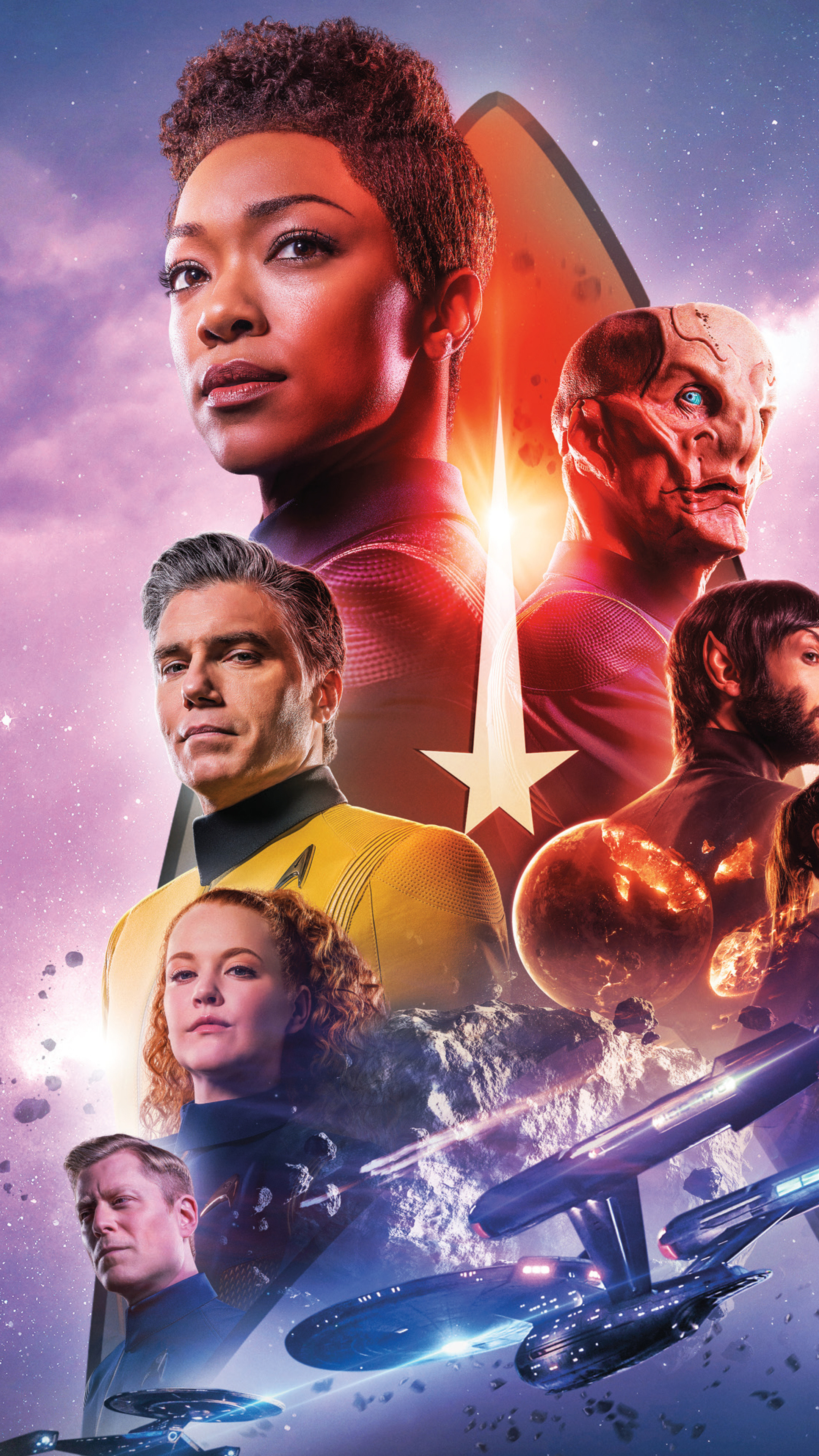 Star Trek: Discovery, Sony Xperia wallpapers, Season 2, TV Shows, 2160x3840 4K Phone