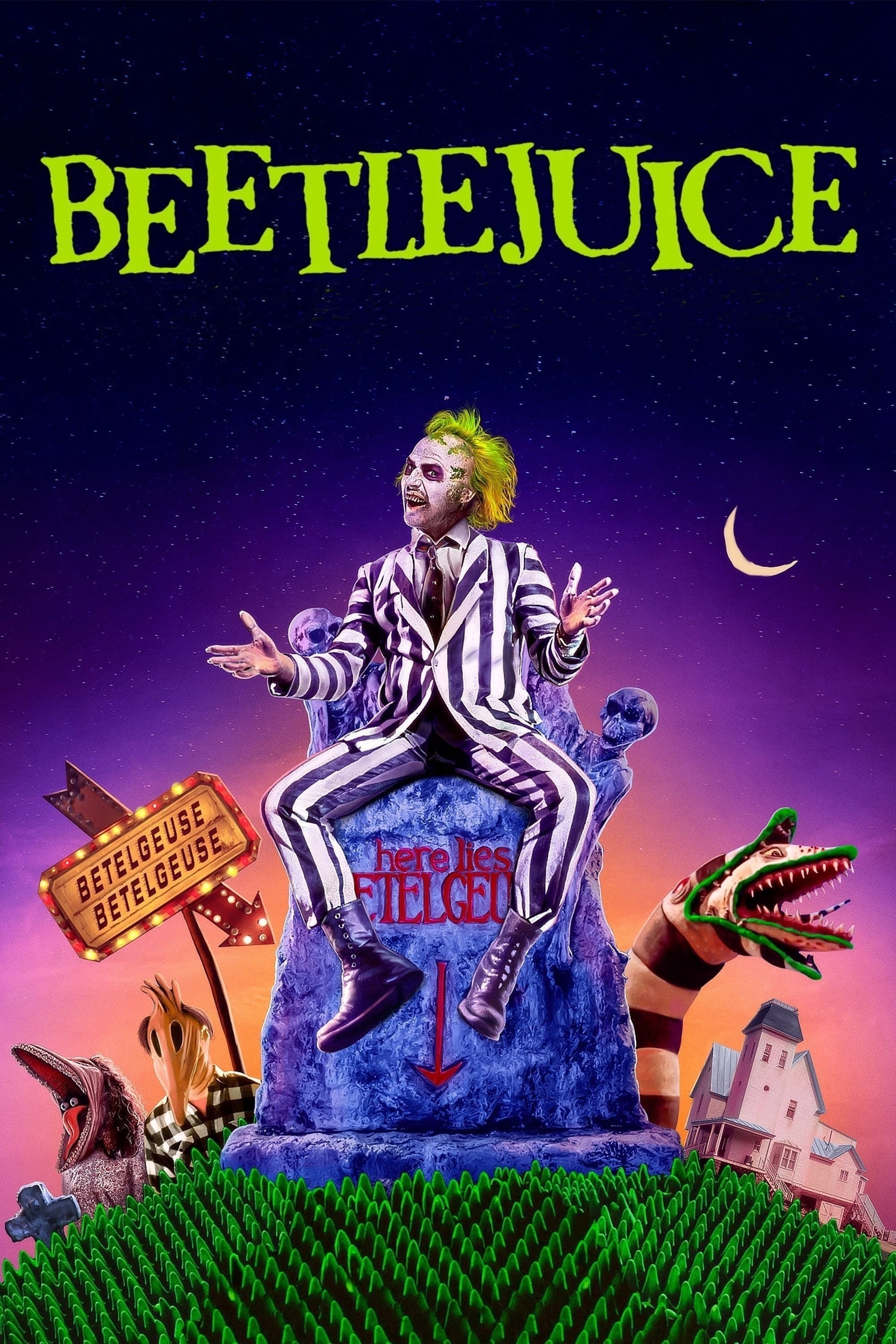 Beetlejuice movie, Striking posters, Eye-catching design, Vintage vibe, 2000x3000 HD Phone