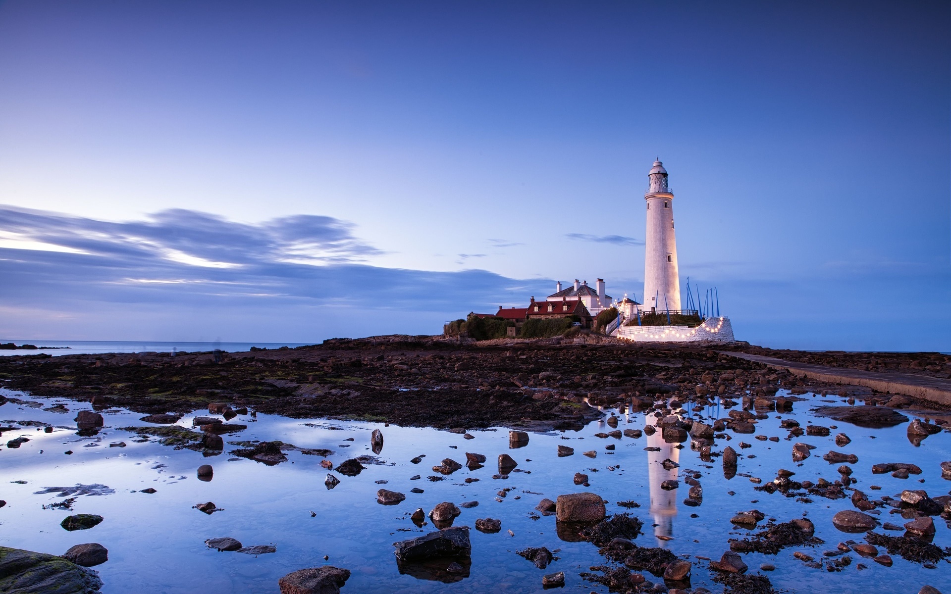 Lighthouse HD wallpaper, Captivating scenery, Spectacular view, Picturesque, 1920x1200 HD Desktop