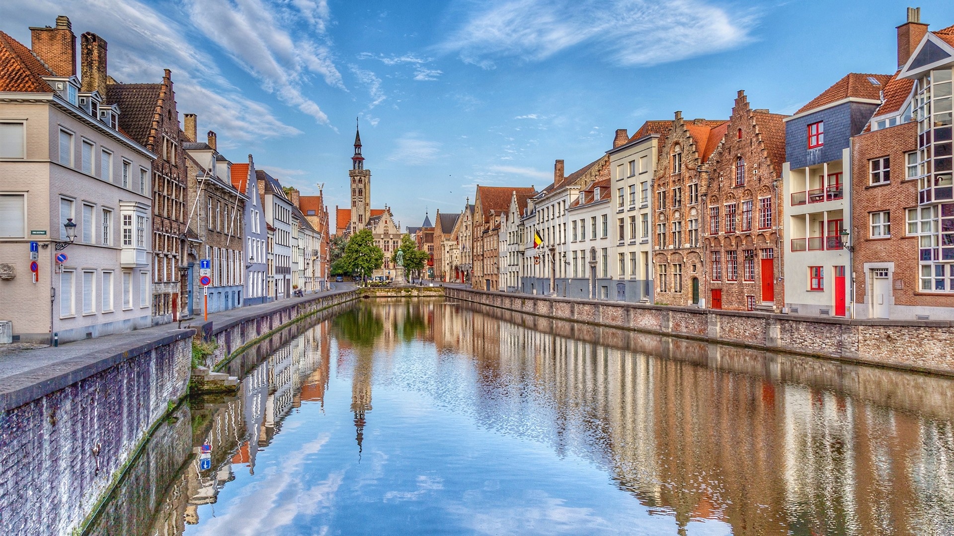 Bruges Belgium wallpapers, Stunning backgrounds, 1920x1080 Full HD Desktop