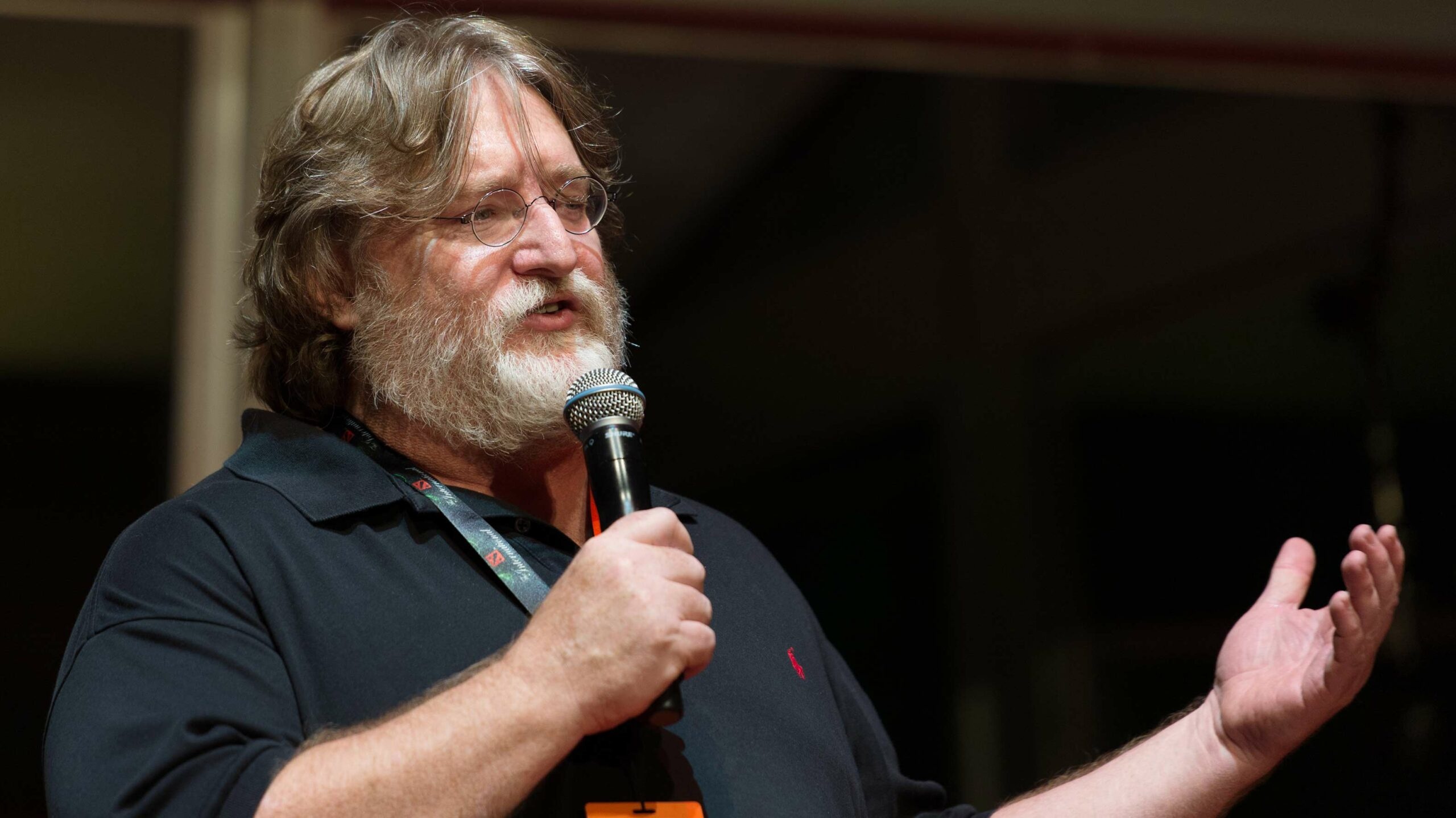 Gabe Newell (Gaming), Valve's game pass, Microsoft's game pass, Mega tech mind, 2560x1440 HD Desktop