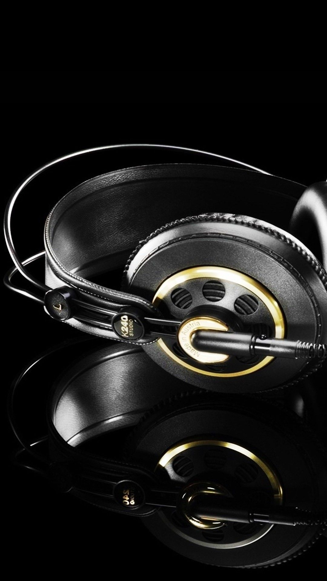 AKG K240 Studio, Headphones Wallpaper, 1080x1920 Full HD Phone