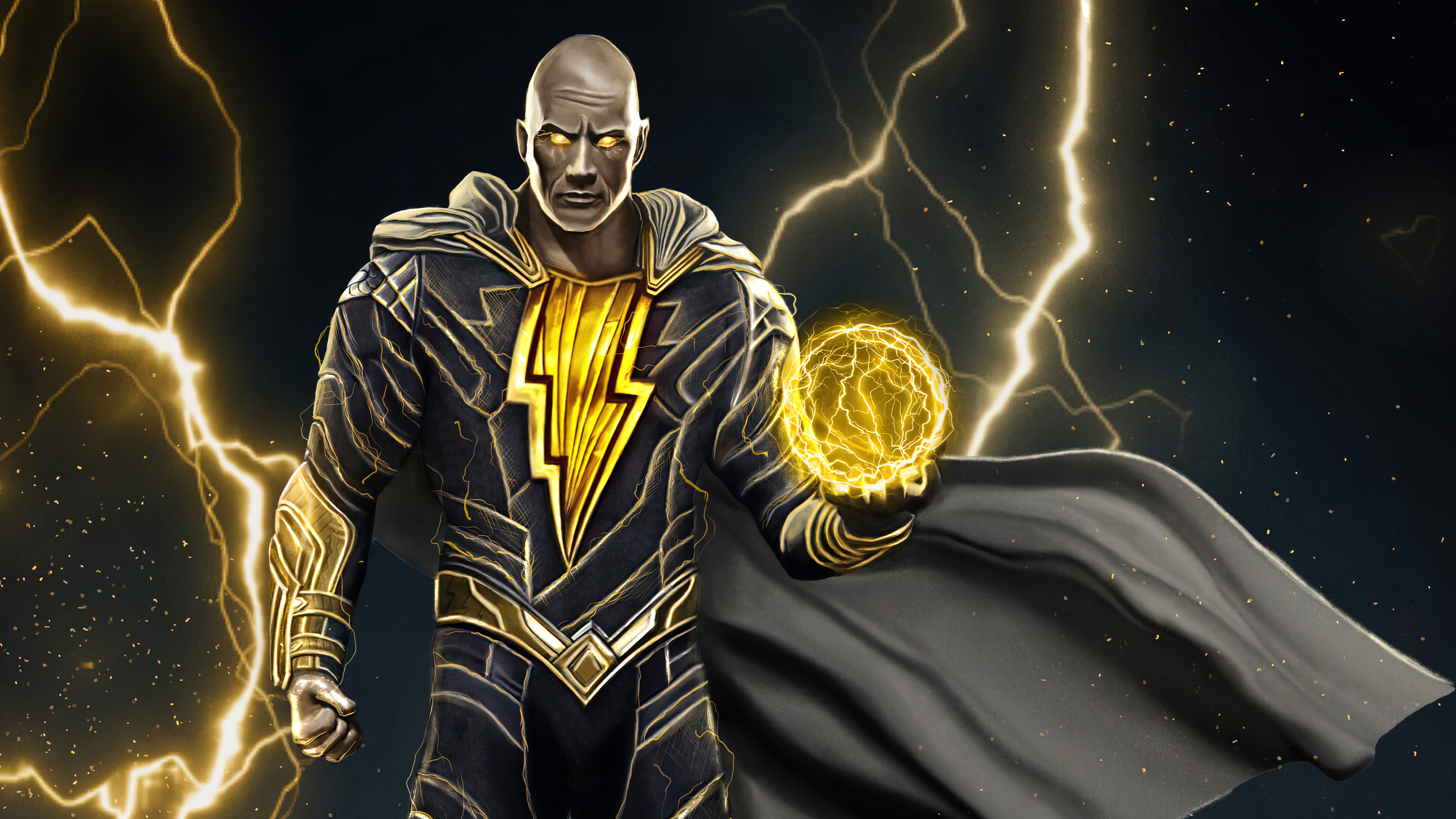 Black Adam movie, Phone wallpaper, Stunning 4K visuals, Download for free, 3840x2160 4K Desktop