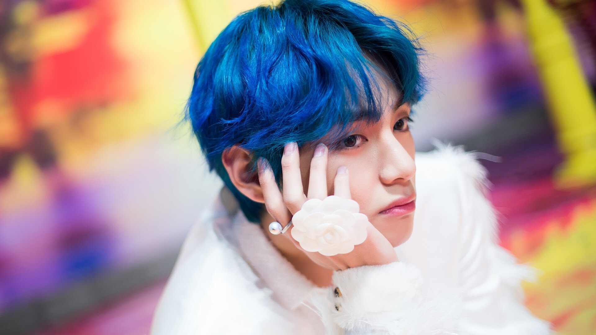 V (BTS), Musical sensation, Boy with luv, PC desktop, 1920x1080 Full HD Desktop