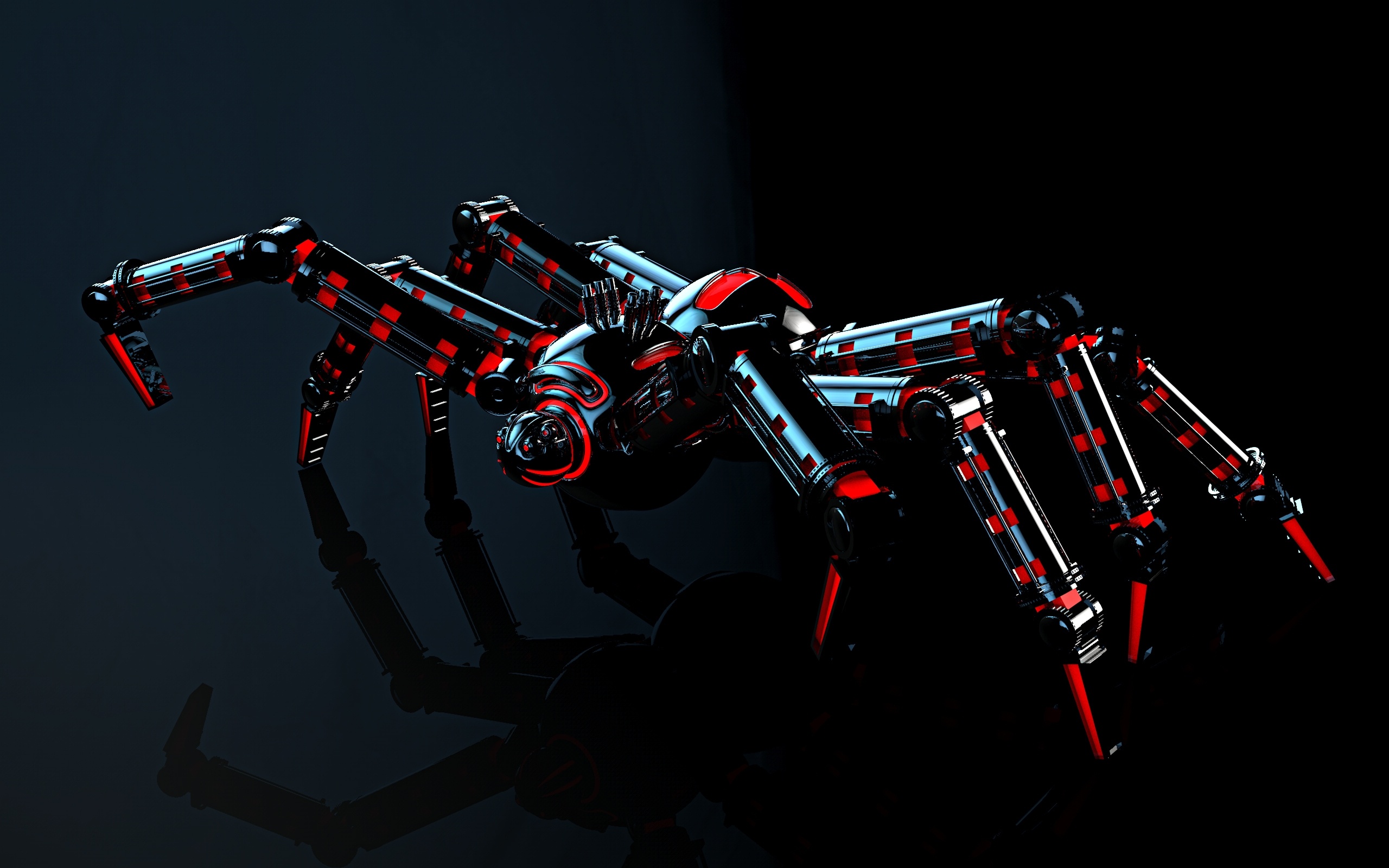 Spider, Robots Wallpaper, 2560x1600 HD Desktop