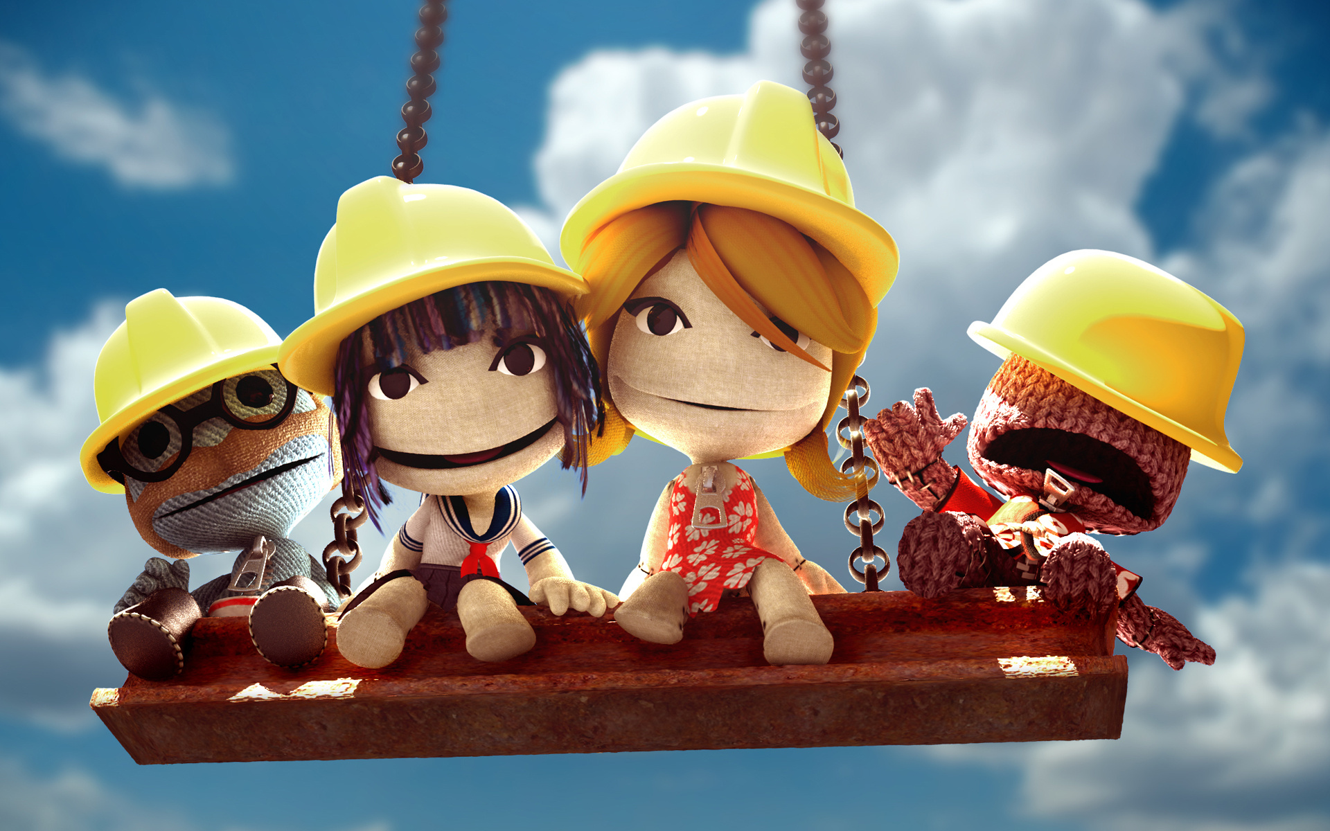 Sackboy, LittleBigPlanet, Gaming adventure, PlayStation universe, 1920x1200 HD Desktop