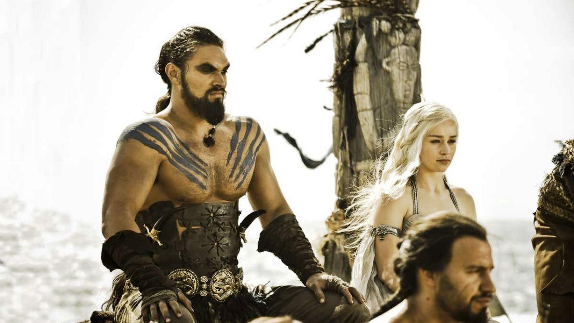 Game of Thrones, Khal Drogo wallpaper, Movie poster style, High definition, 1920x1080 Full HD Desktop