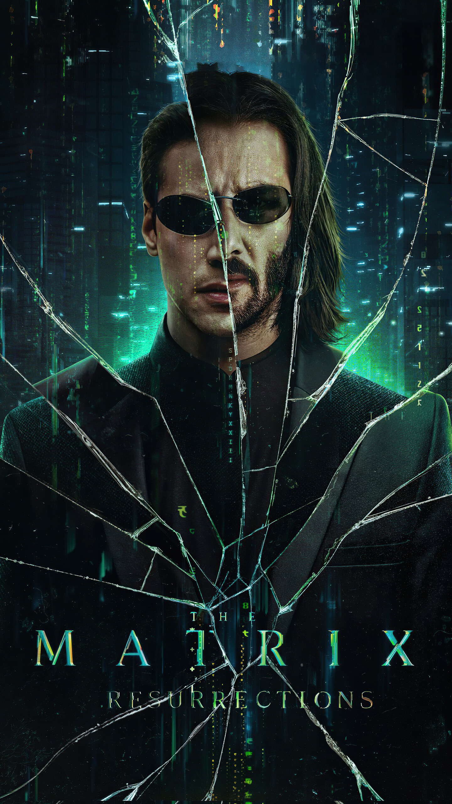 The Matrix Resurrections, 4K HD wallpapers, Samsung Galaxy, Images and photos, 1440x2560 HD Phone