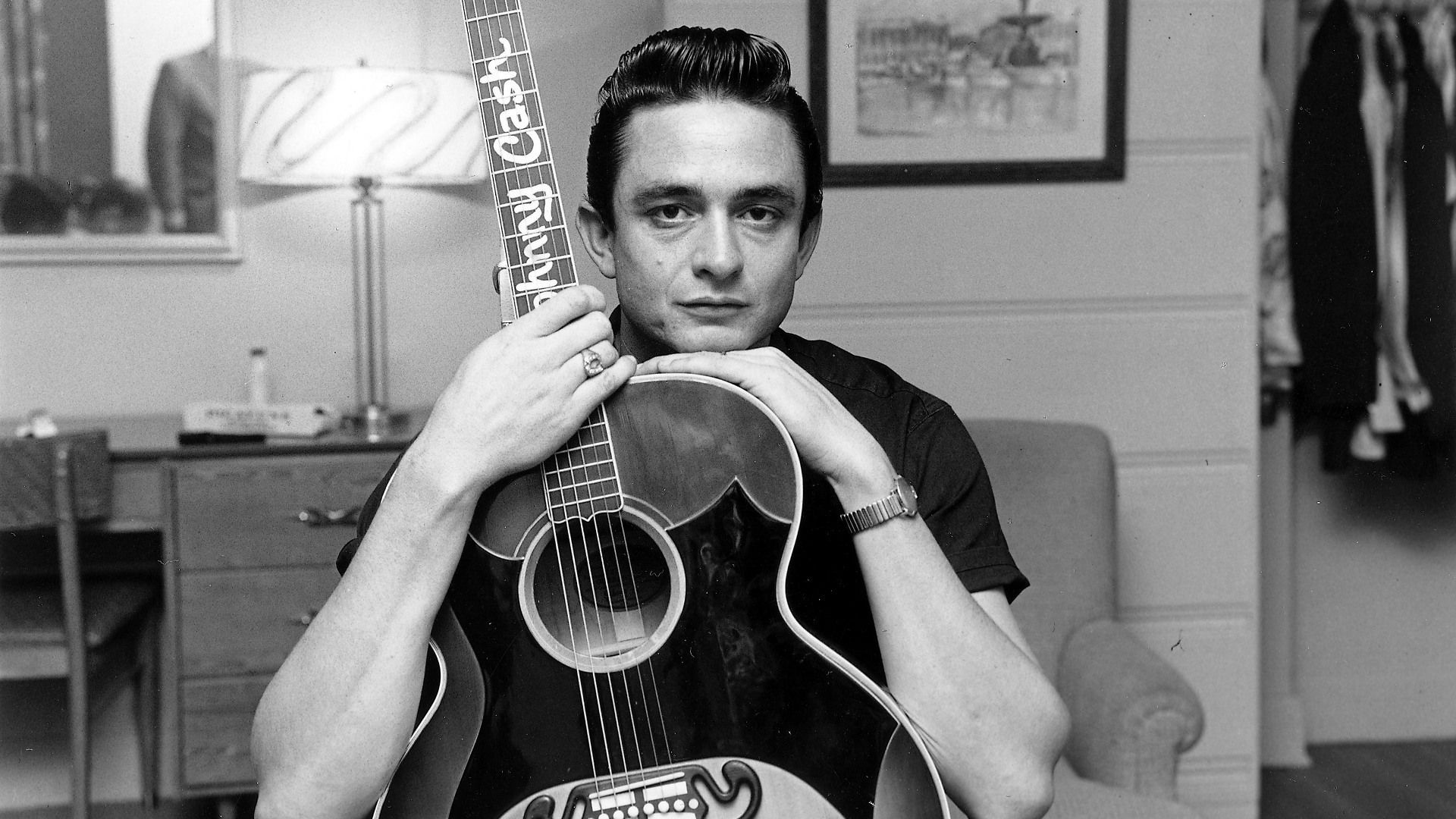 Johnny Cash, Music legend, Desktop wallpapers, HD backgrounds, 1920x1080 Full HD Desktop