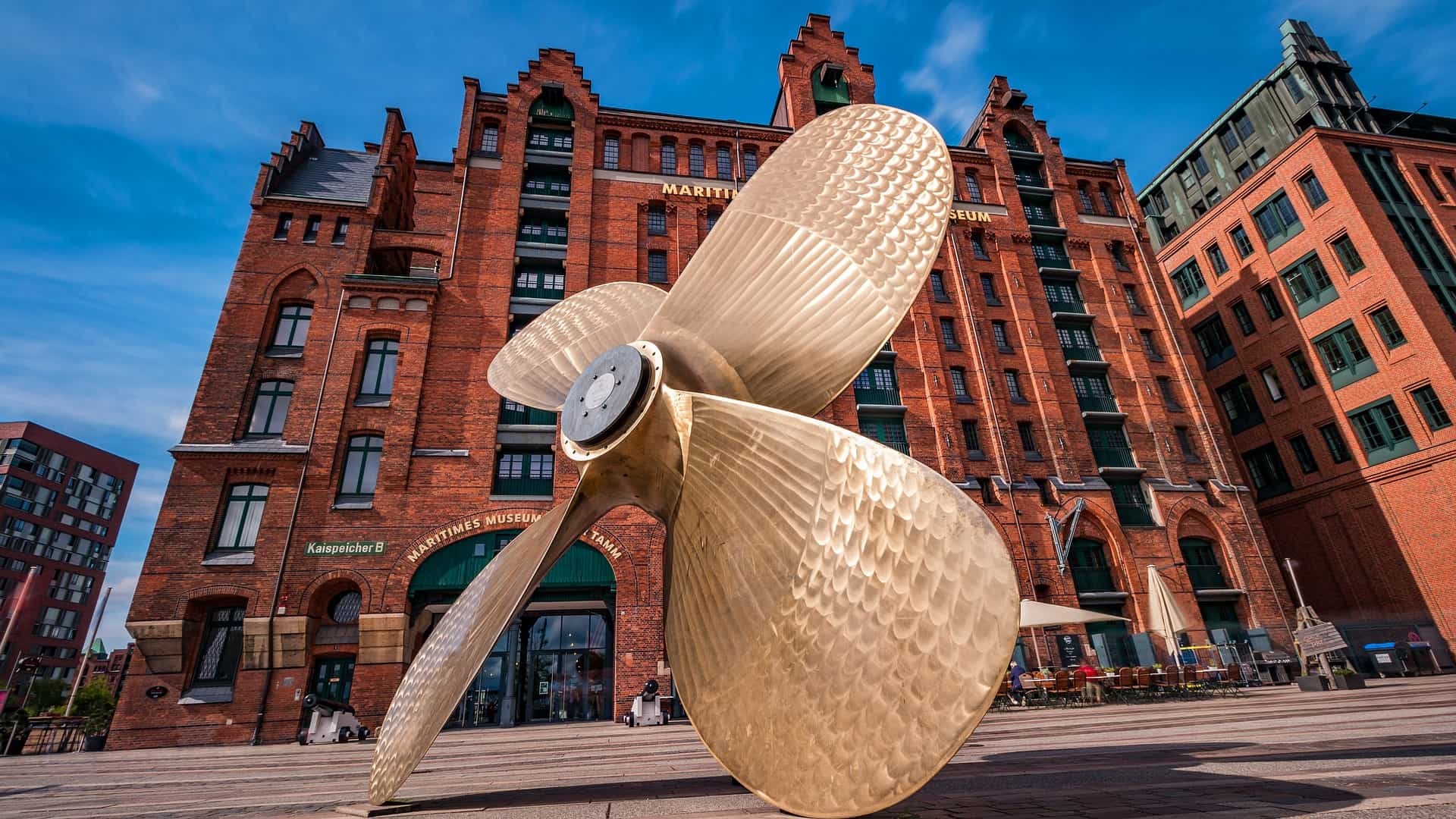 Ship propeller, Maritime Museum Wallpaper, 1920x1080 Full HD Desktop