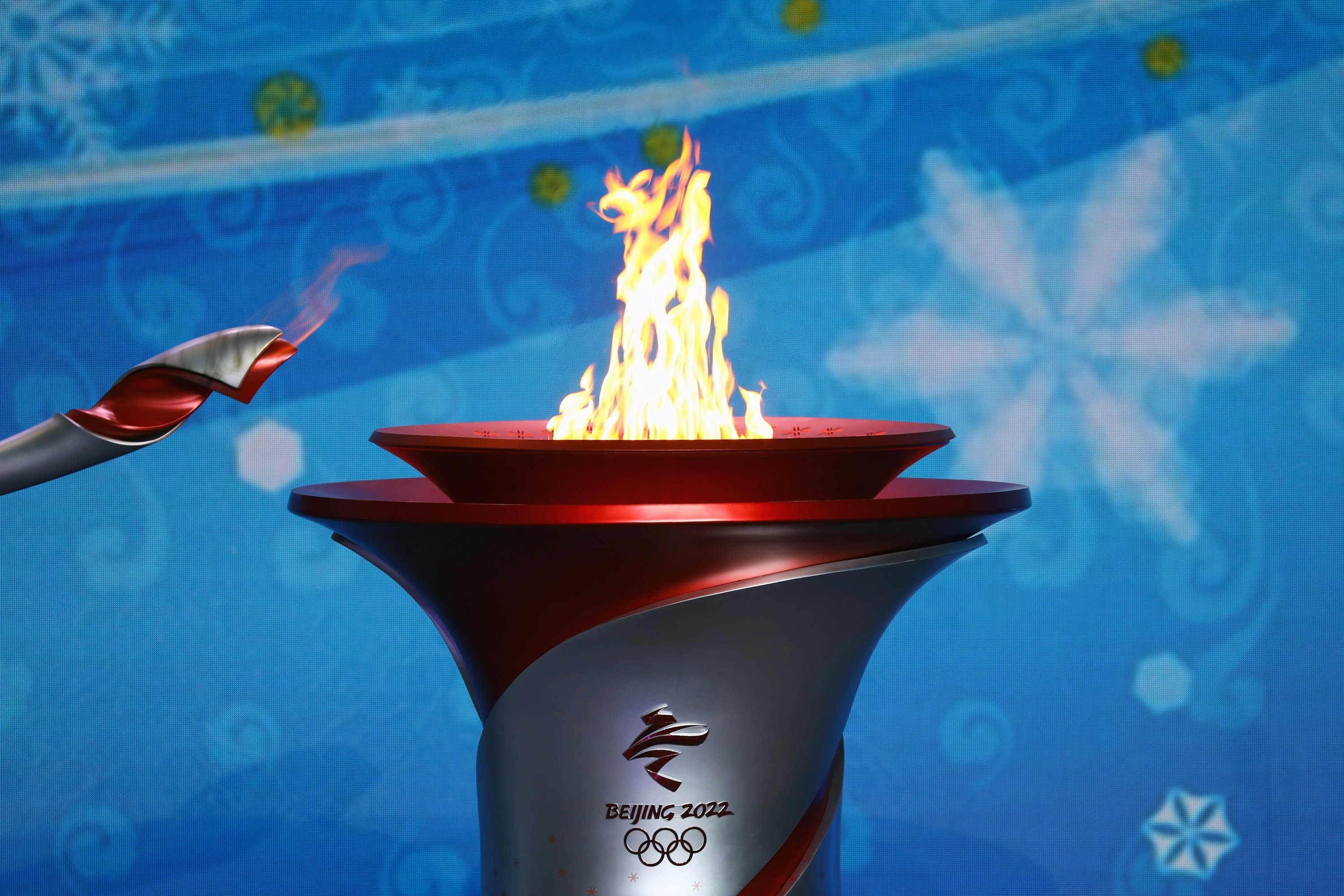 Beijing 2022, Olympic Flame Wallpaper, 3000x2000 HD Desktop