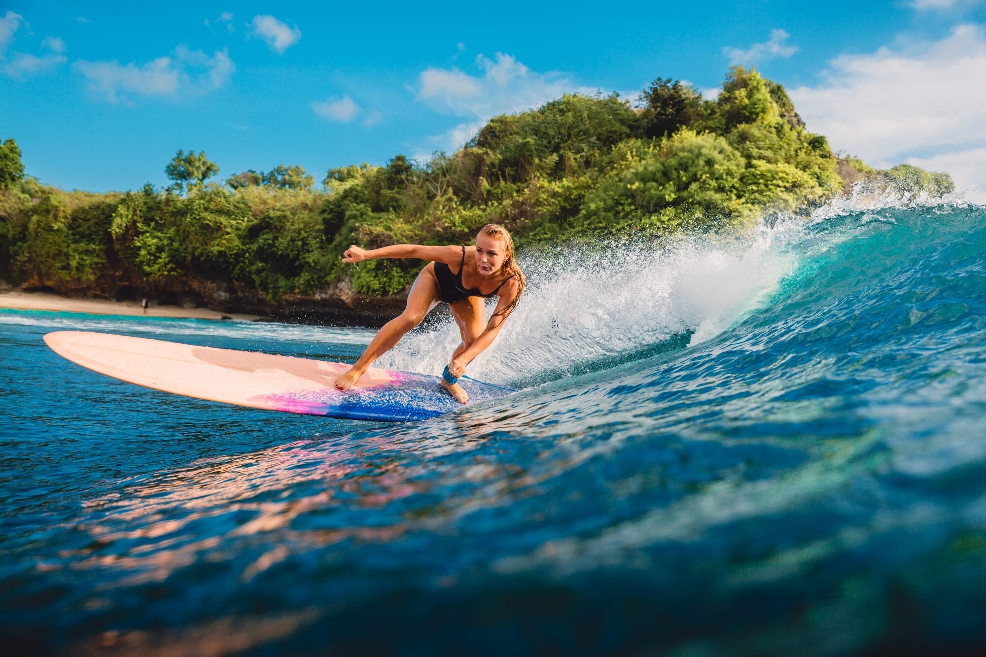 Surfing girl, Sports, Best swimsuits, Surf bikinis, 2000x1340 HD Desktop