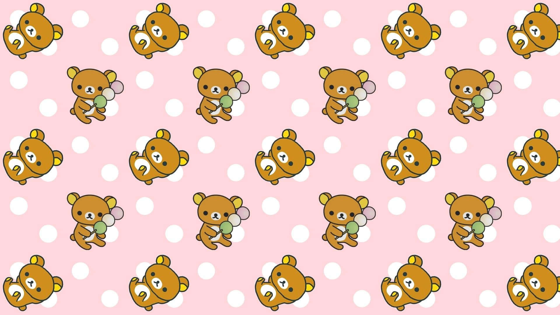 Rilakkuma, Cute Pink Wallpaper, 1920x1080 Full HD Desktop