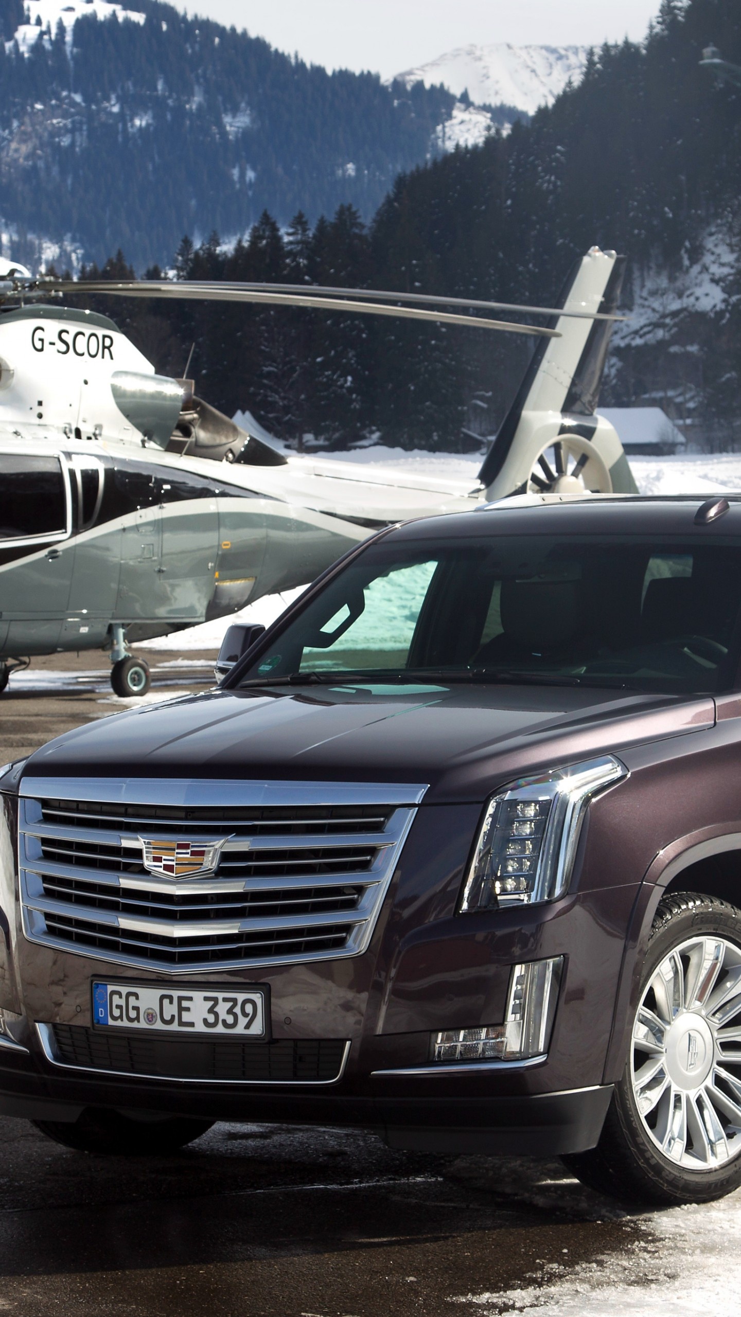 Cadillac Escalade, Platinum concept cars, 1440x2560 HD Phone