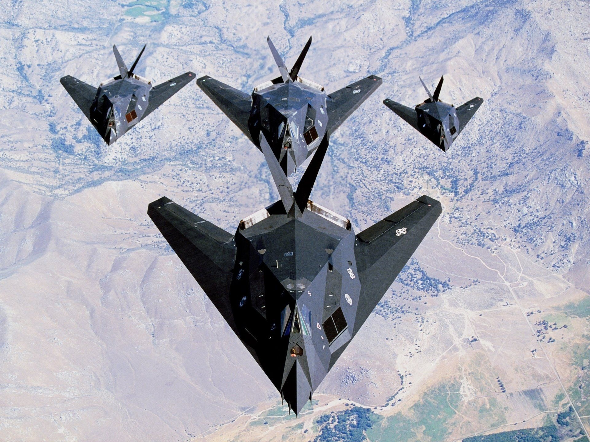 Lockheed Airplane, F-117, 1920x1440 HD Desktop