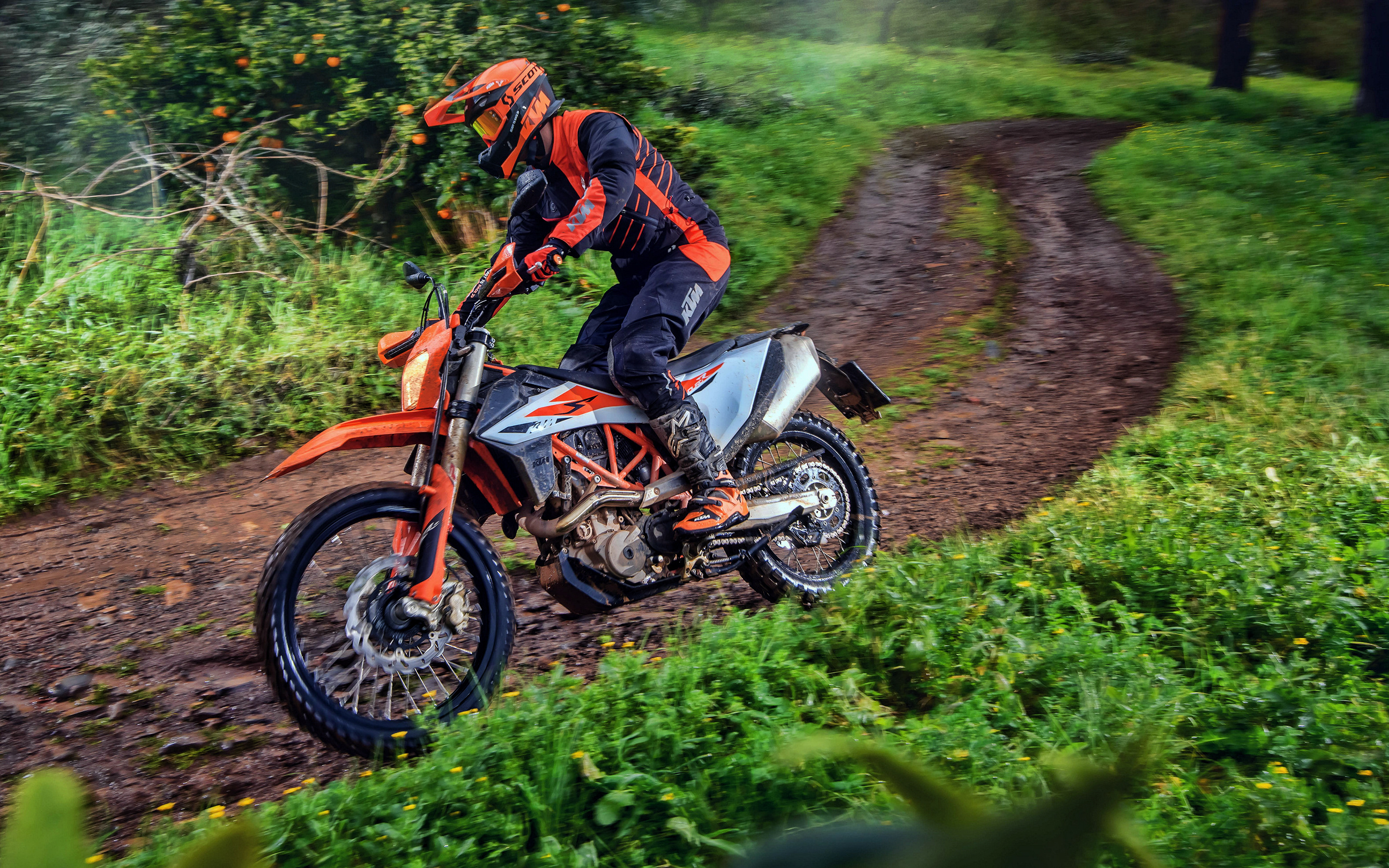 KTM 690 Off-Road, Enduro Motorbikes Wallpaper, 2880x1800 HD Desktop