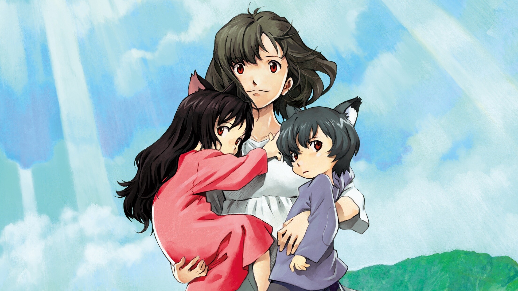 Wolf Children wallpapers, Beautiful art, 4K quality, Captivating visuals, 2210x1240 HD Desktop